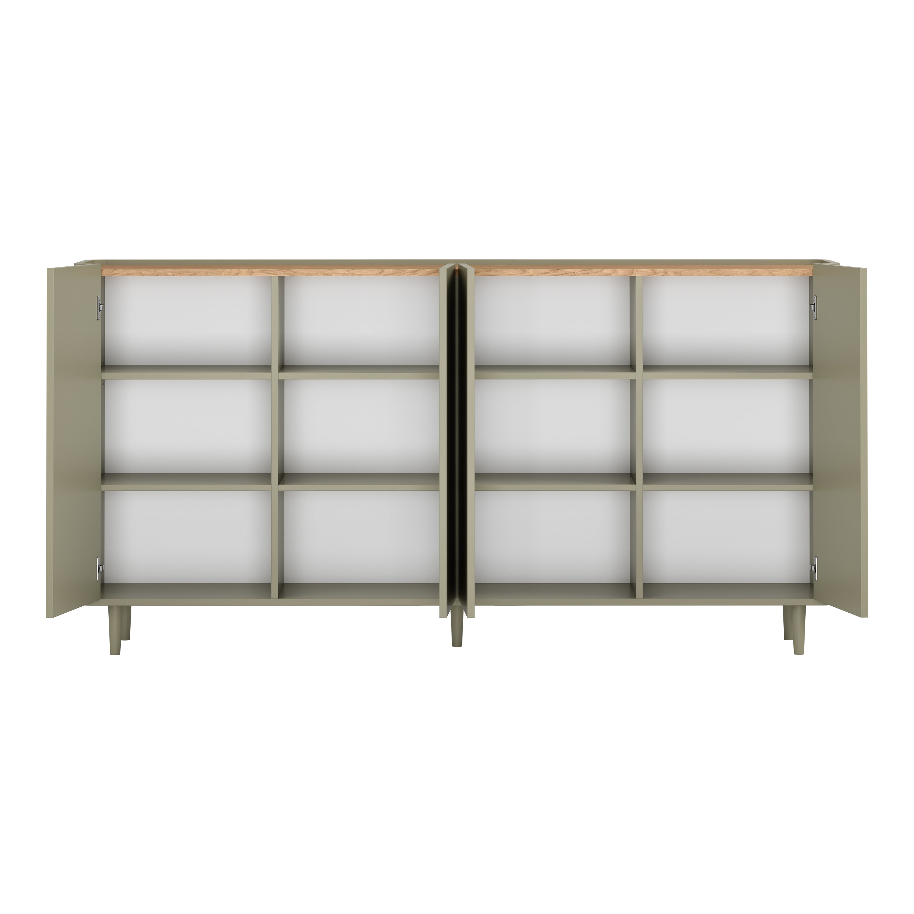 Komoda Elivo 200cm, Material: MDF, melaminska plošča