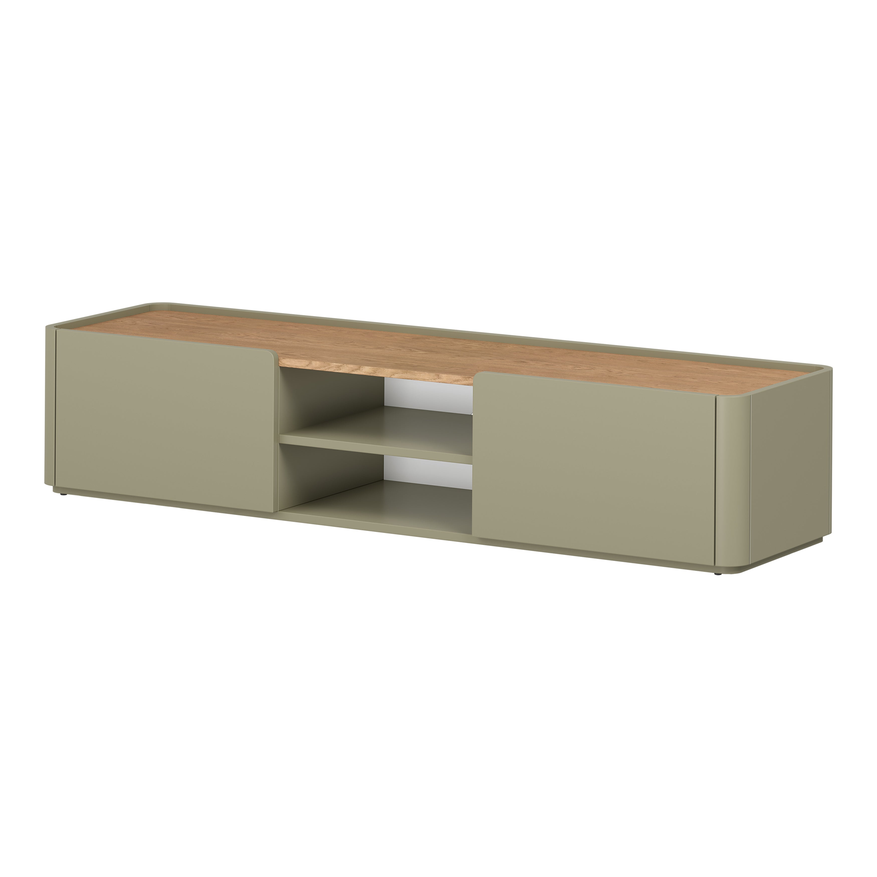 TV komoda Elivo 170cm, material: MDF, melaminska plošča