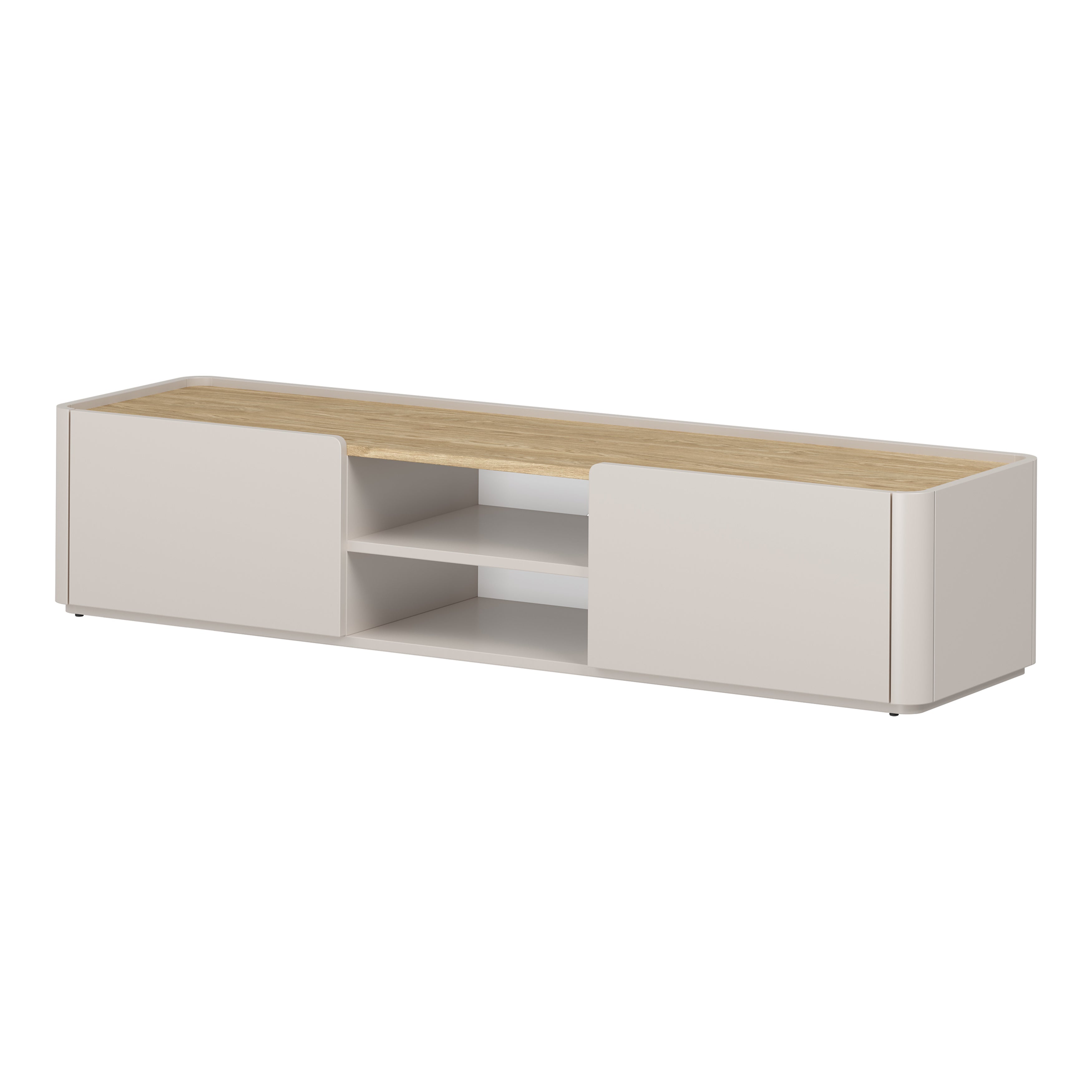 TV komoda Elivo 170cm, material: MDF, melaminska plošča
