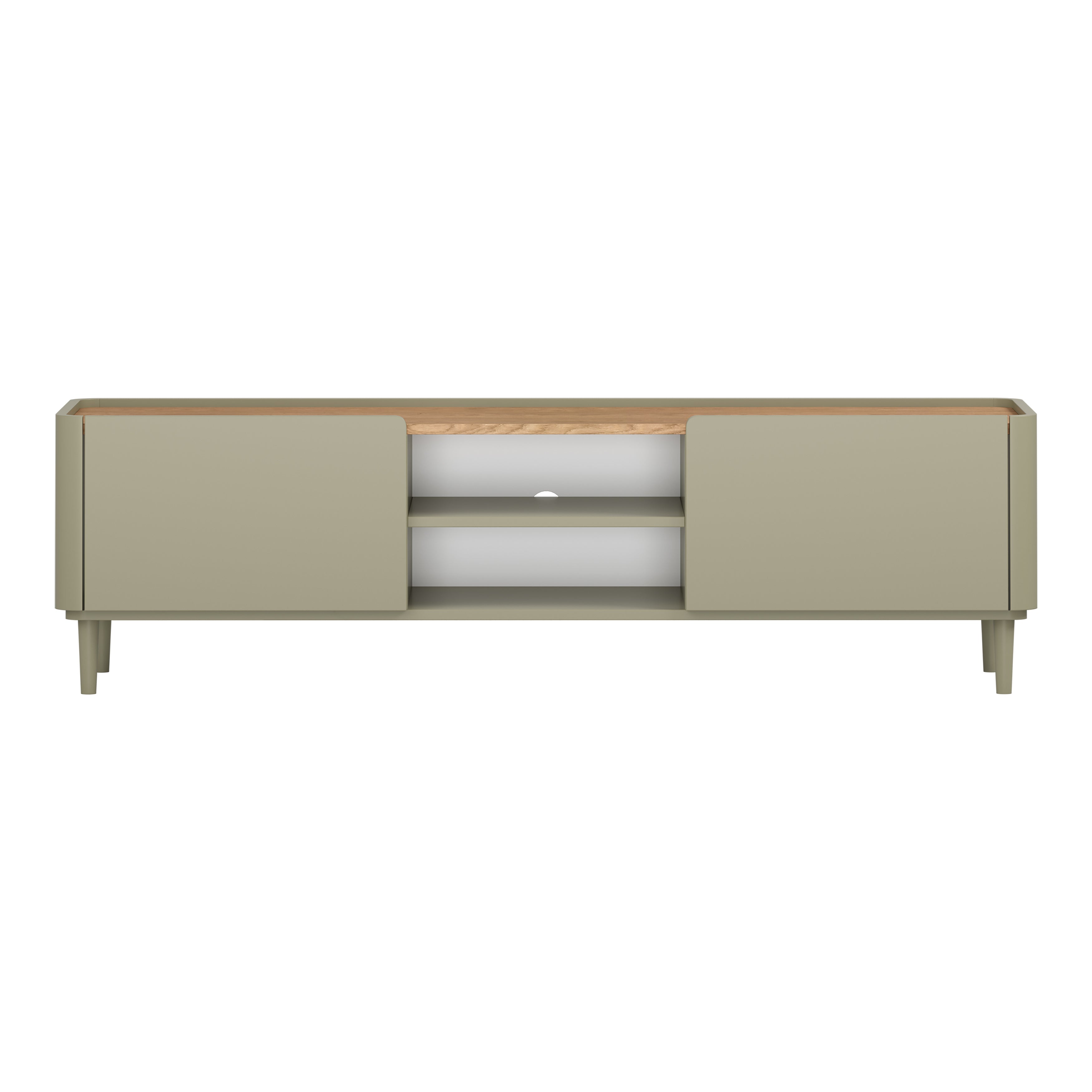 TV komoda Elivo 170cm, material: MDF, melaminska plošča