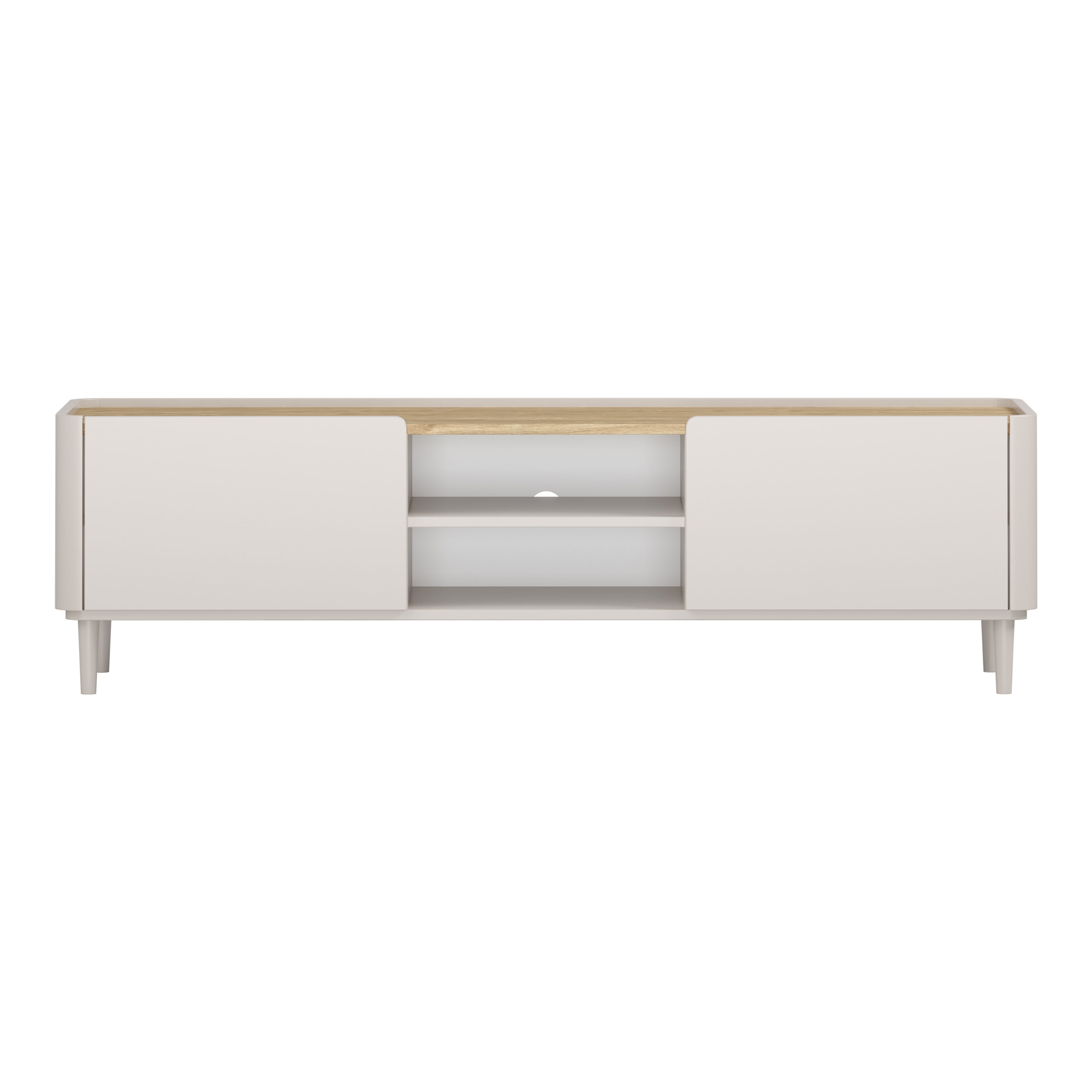 TV komoda Elivo 170cm, material: MDF, melaminska plošča
