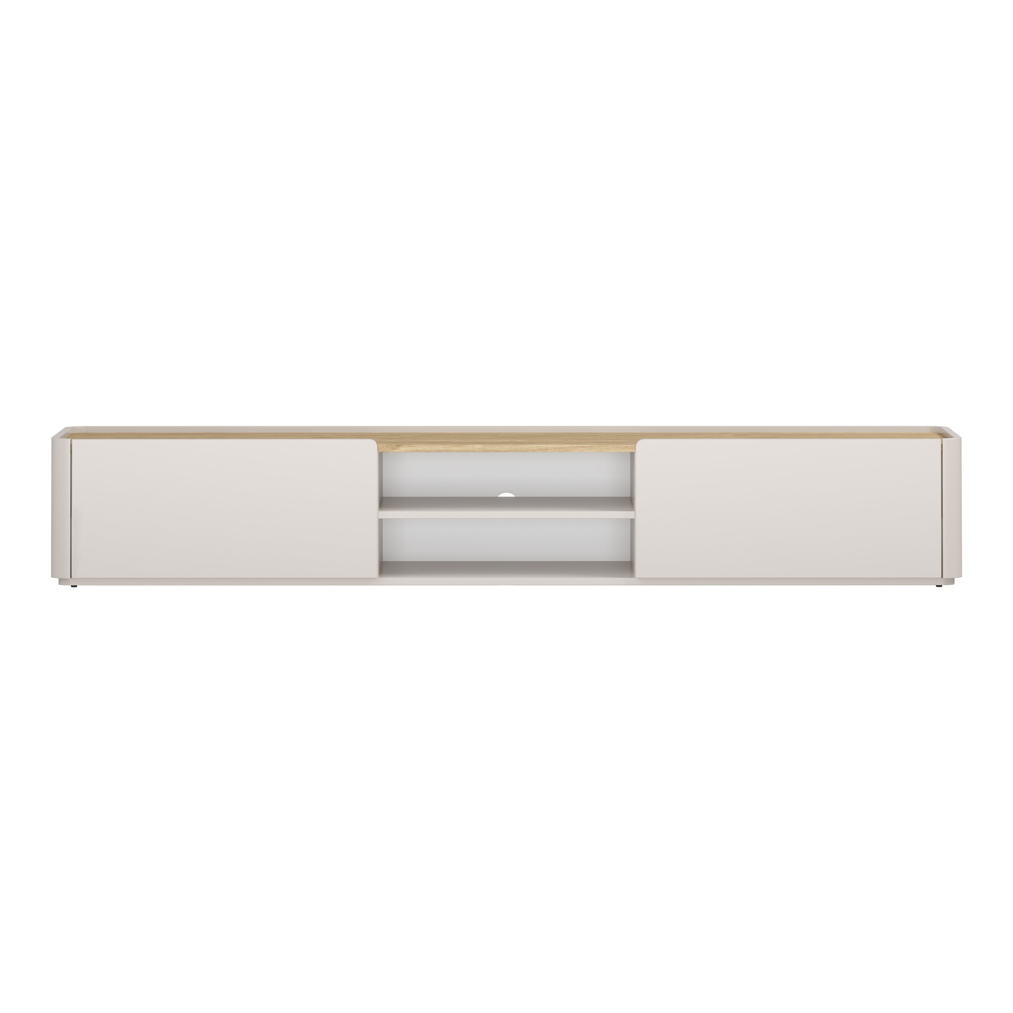 TV komoda Elivo 220cm, material: MDF, melaminska plošča