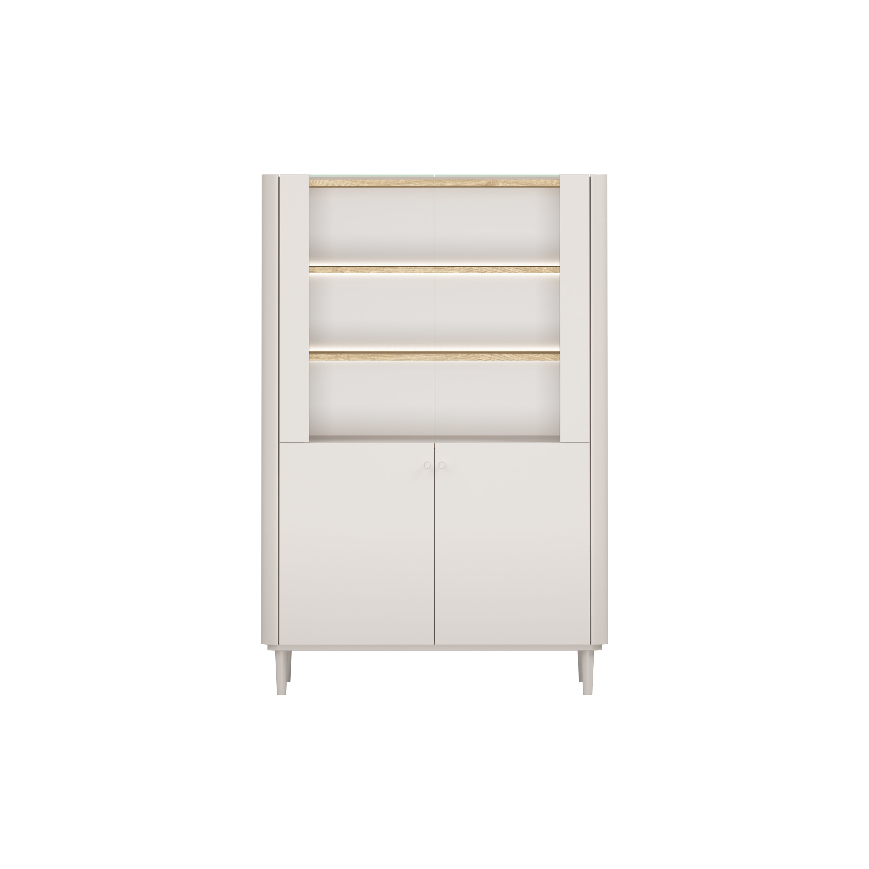 Vitrina Elivo 100cm, Material: MDF, melaminska plošča