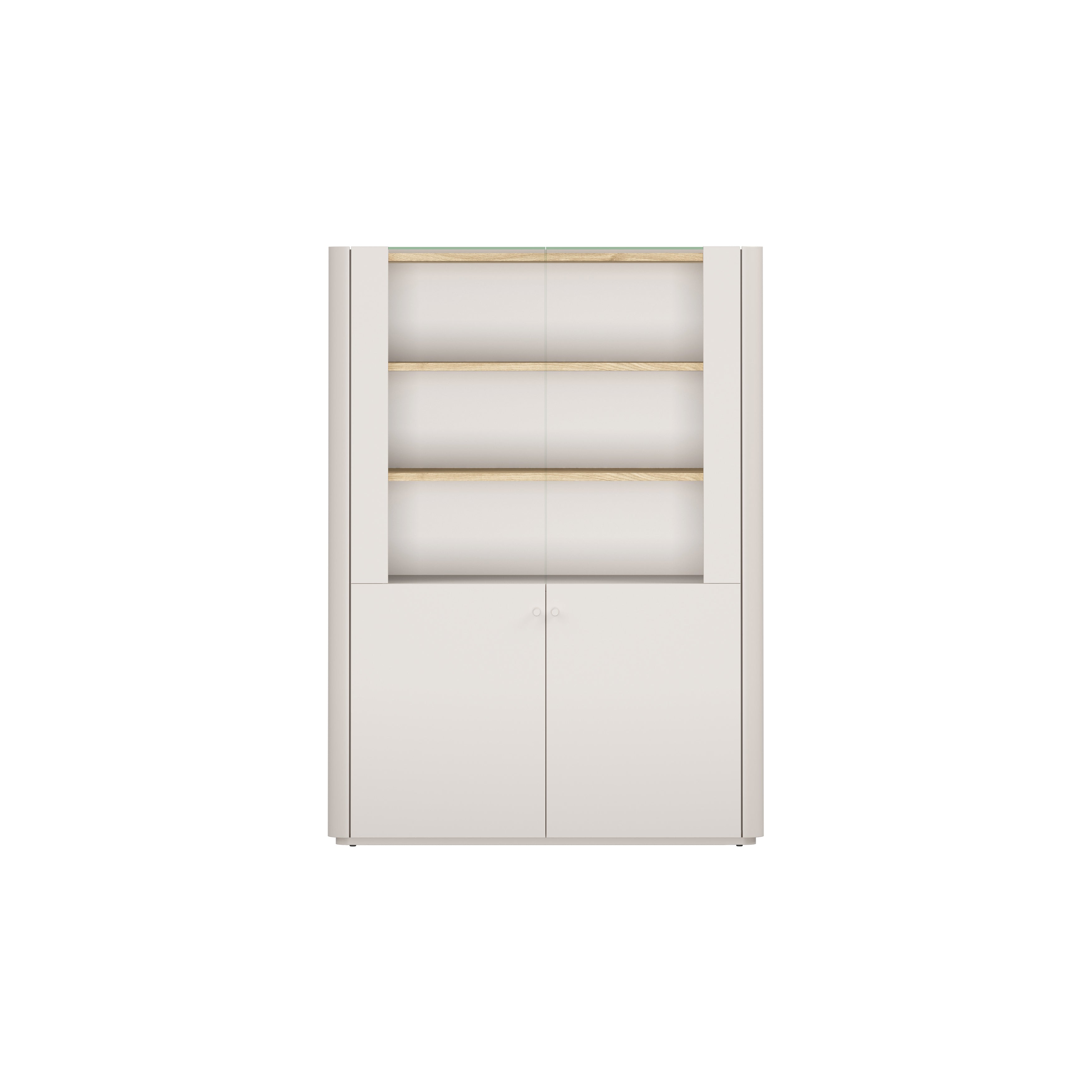 Vitrina Elivo 100cm, Material: MDF, melaminska plošča
