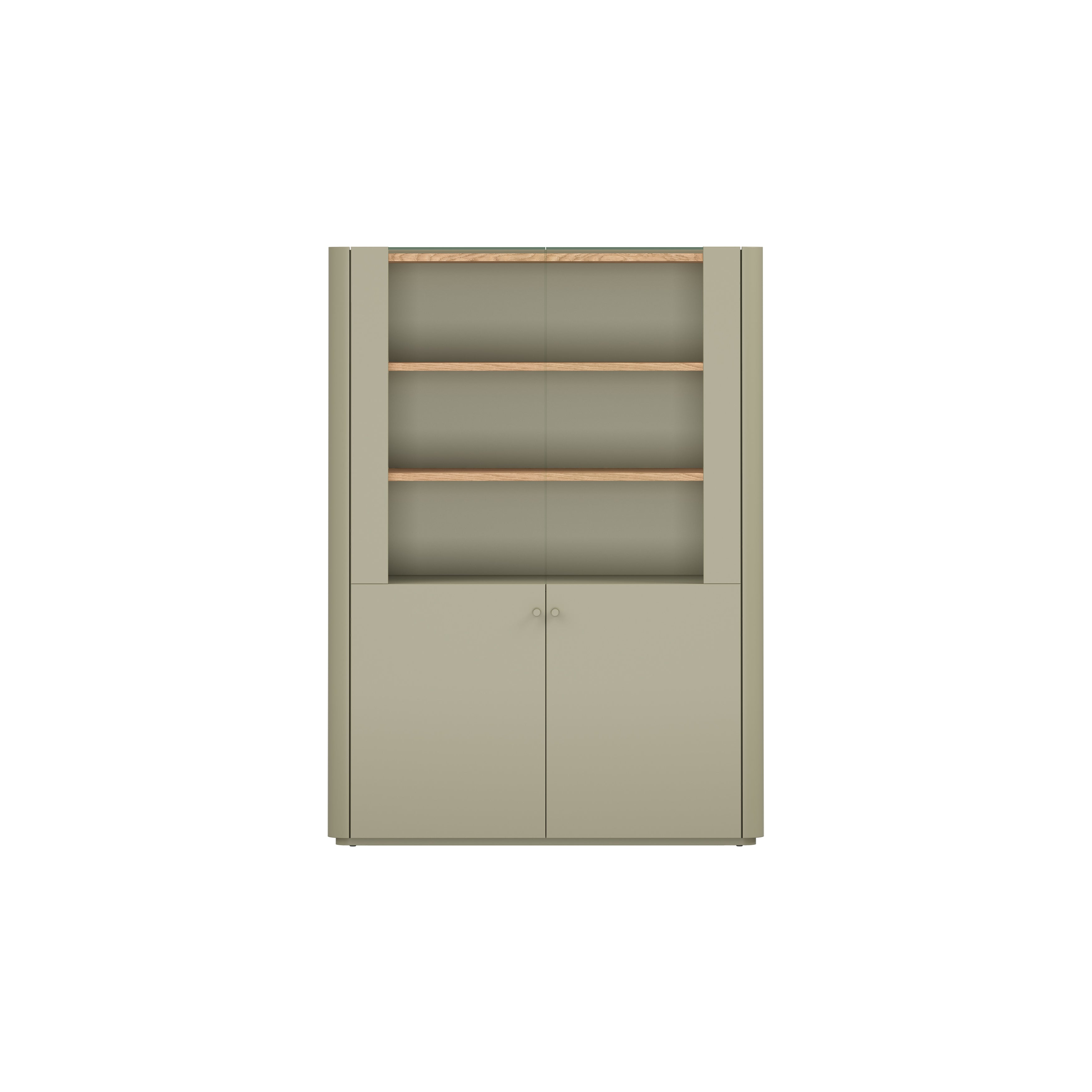 Vitrina Elivo 100cm, Material: MDF, melaminska plošča