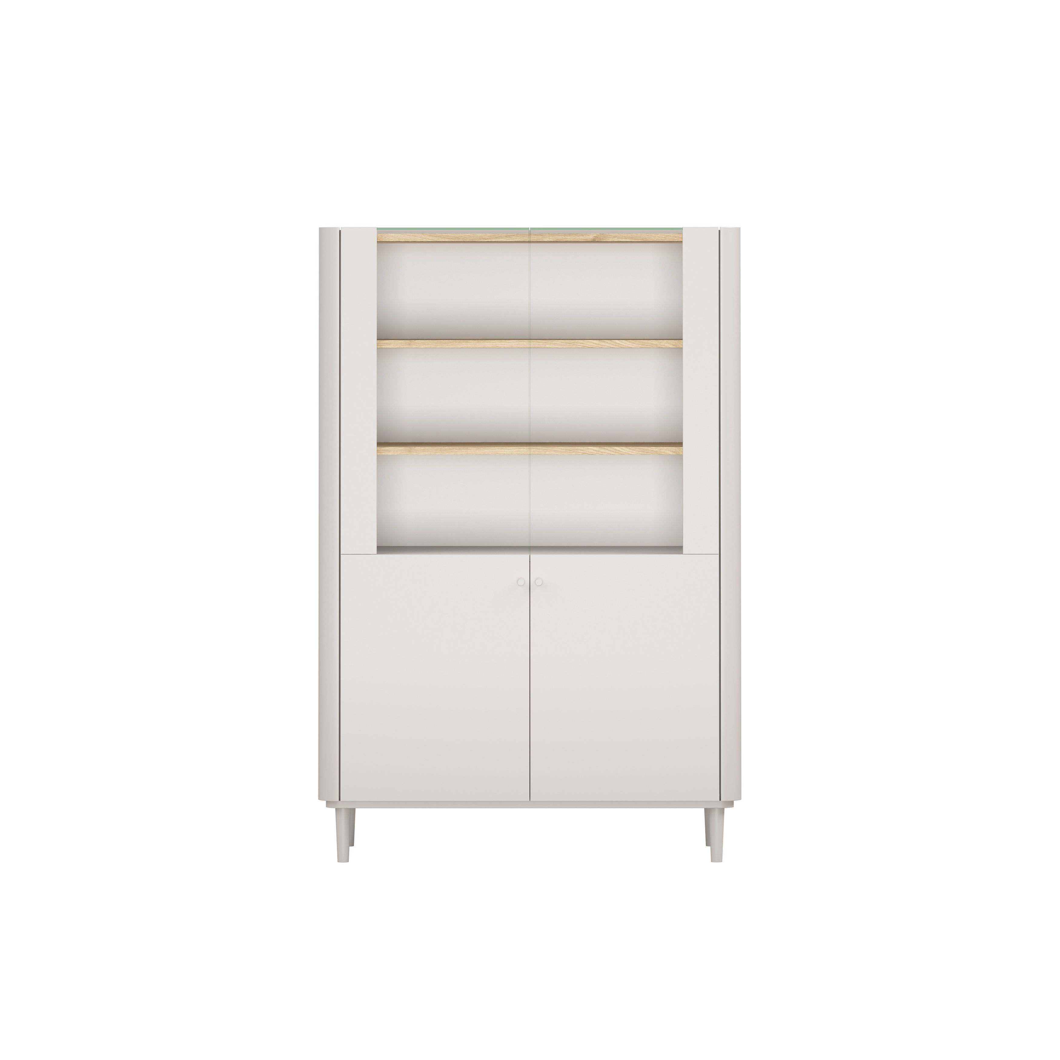 Vitrina Elivo 100cm, Material: MDF, melaminska plošča