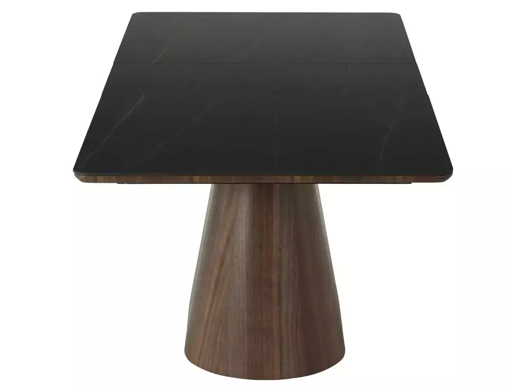 Raztegljiva jedilna miza Monaco 160/200x90 cm, material: MDF in keramika