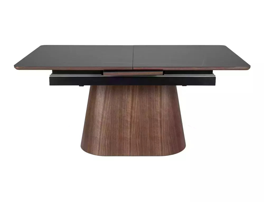 Raztegljiva jedilna miza Monaco 160/200x90 cm, material: MDF in keramika