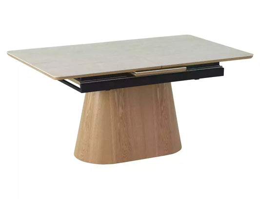 Produljivi blagovaonski stol Monaco 160/200x90cm, Materijal: MDF i keramika