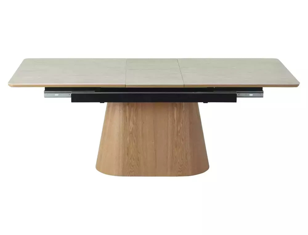 Raztegljiva jedilna miza Monaco 160/200x90 cm, material: MDF in keramika