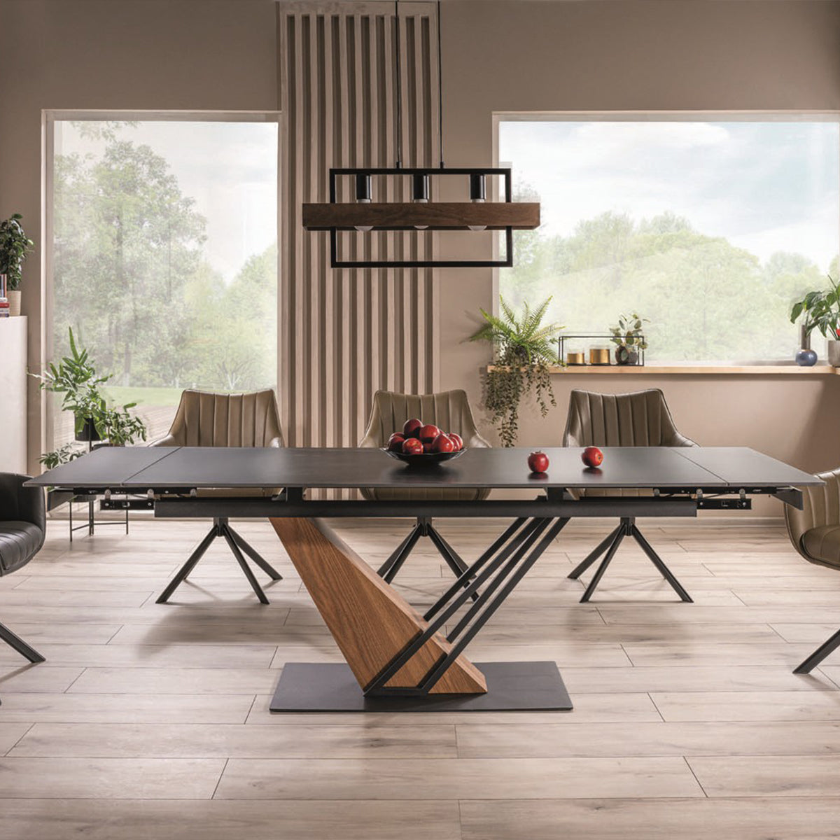 Jedilna miza Genesis 180/240x90cm, Material: Keramika