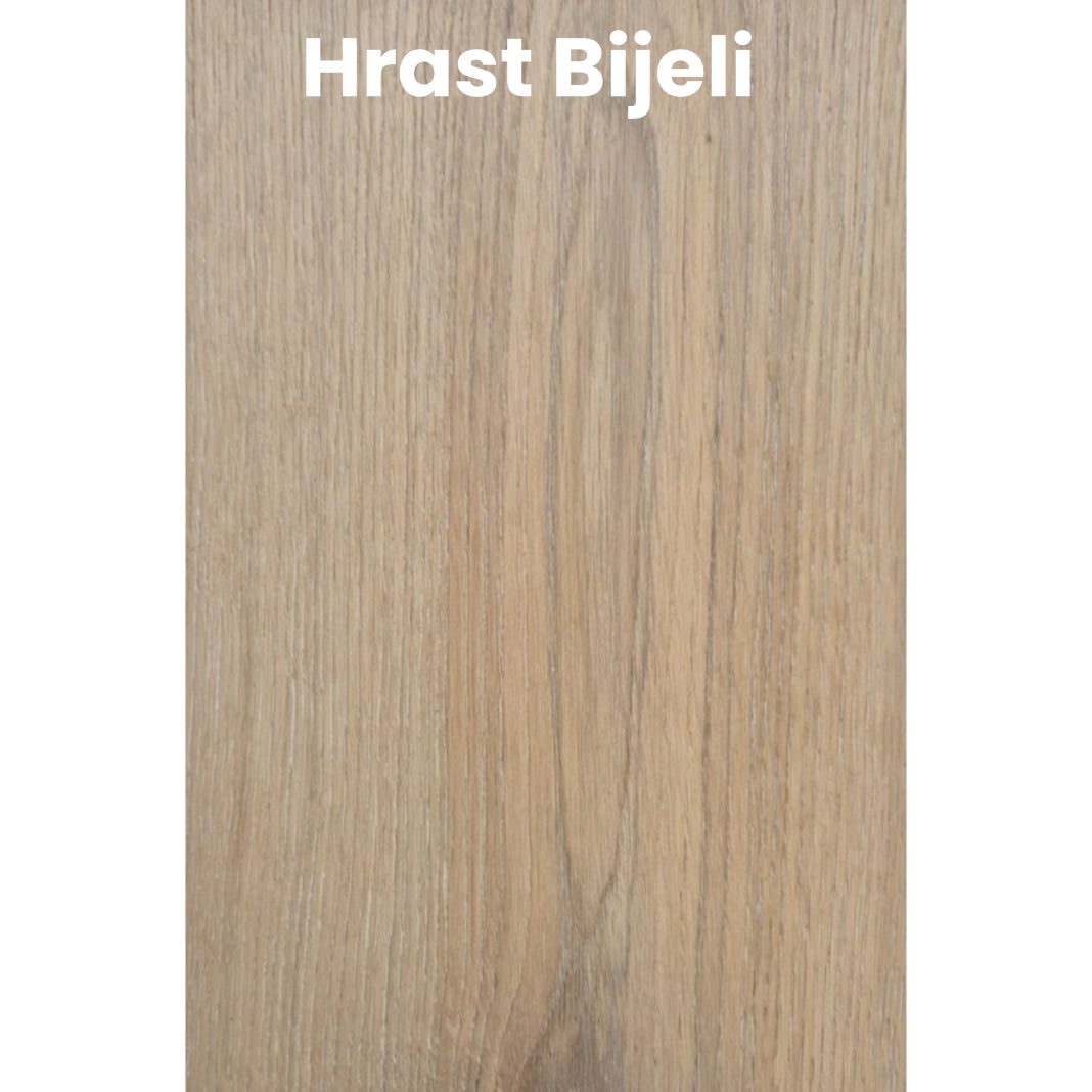 Klubska mizica Sanna U 120/200x90cm, Material: Izbira materiala