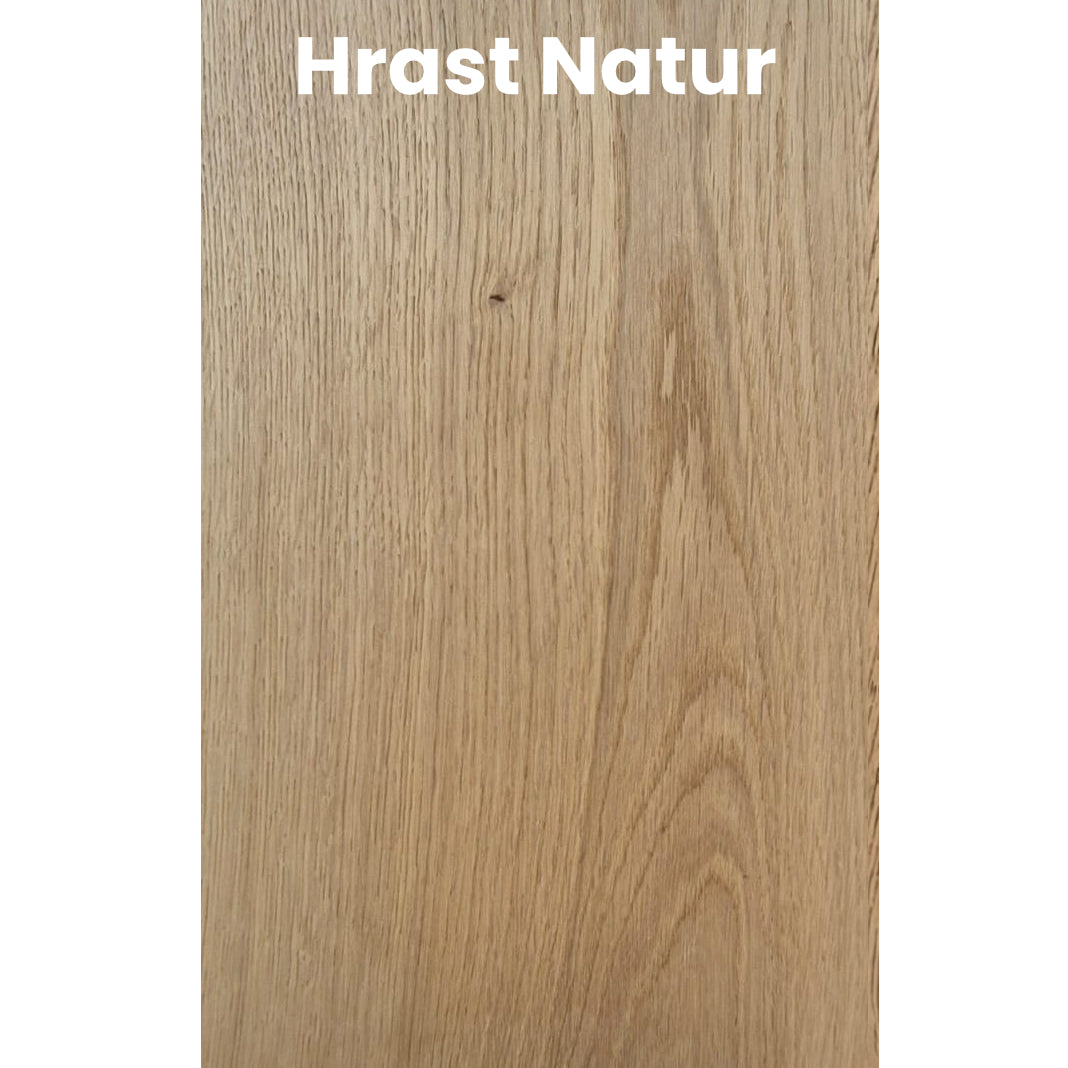 Klubska mizica Sanna U 120/200x90cm, Material: Izbira materiala