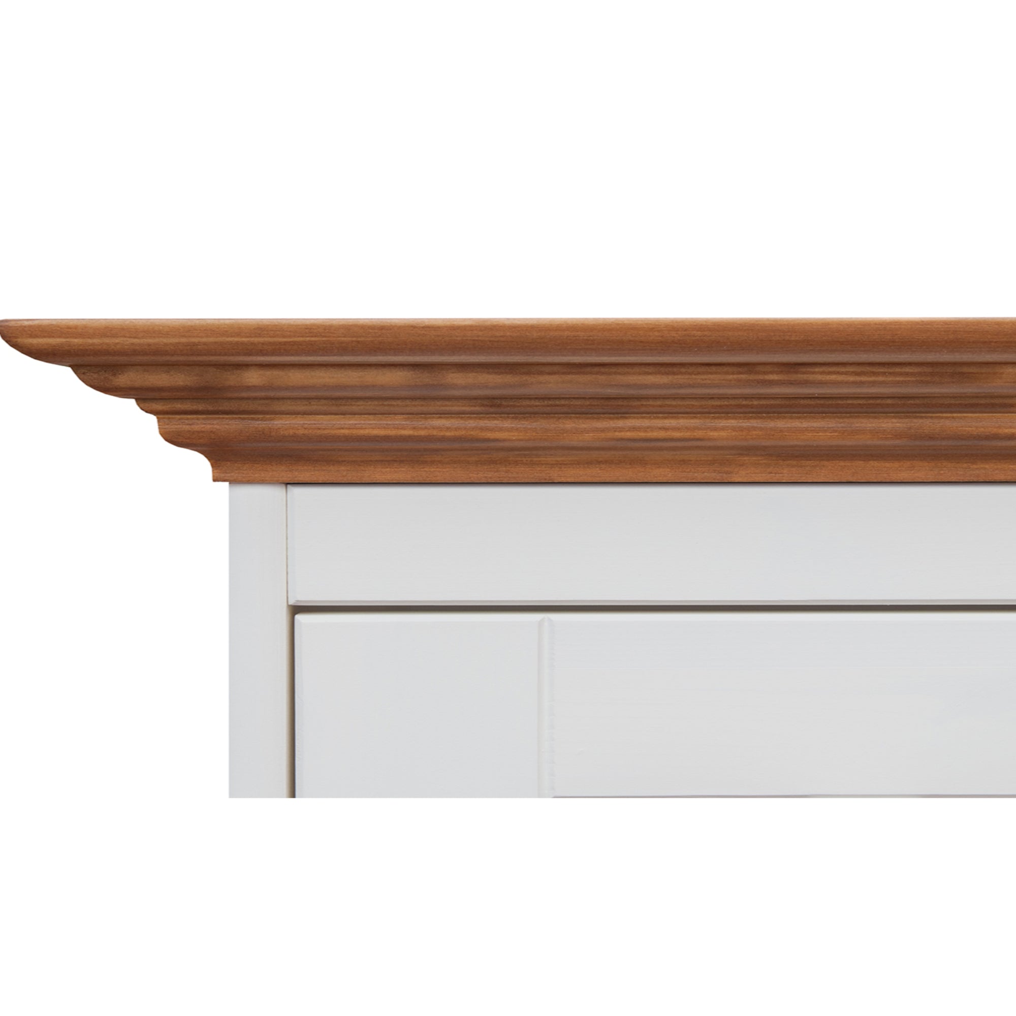 Komoda Belluno 130x44 cm, material: masivna borovina