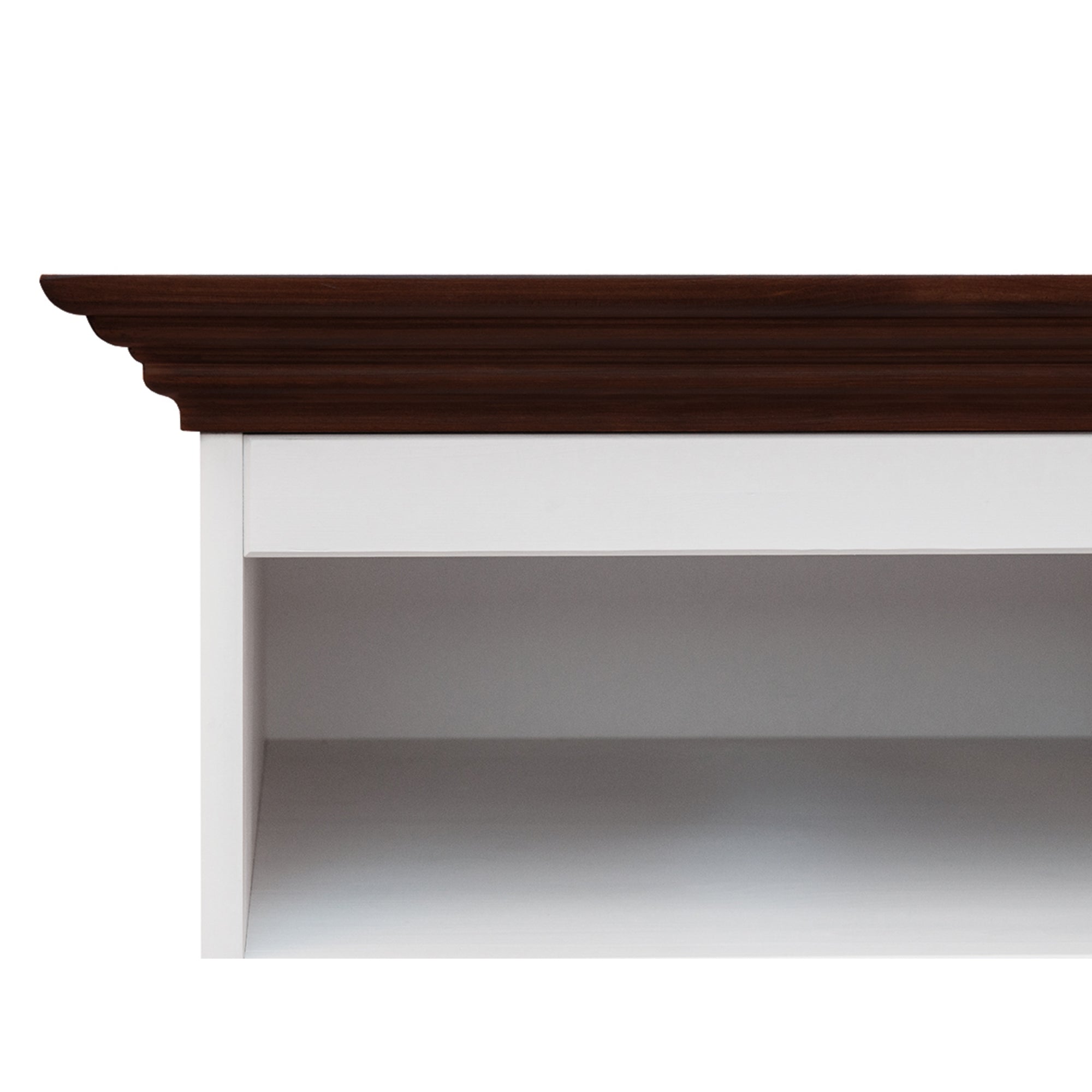 TV komoda Belluno 167x53 cm, material: masivna borovina