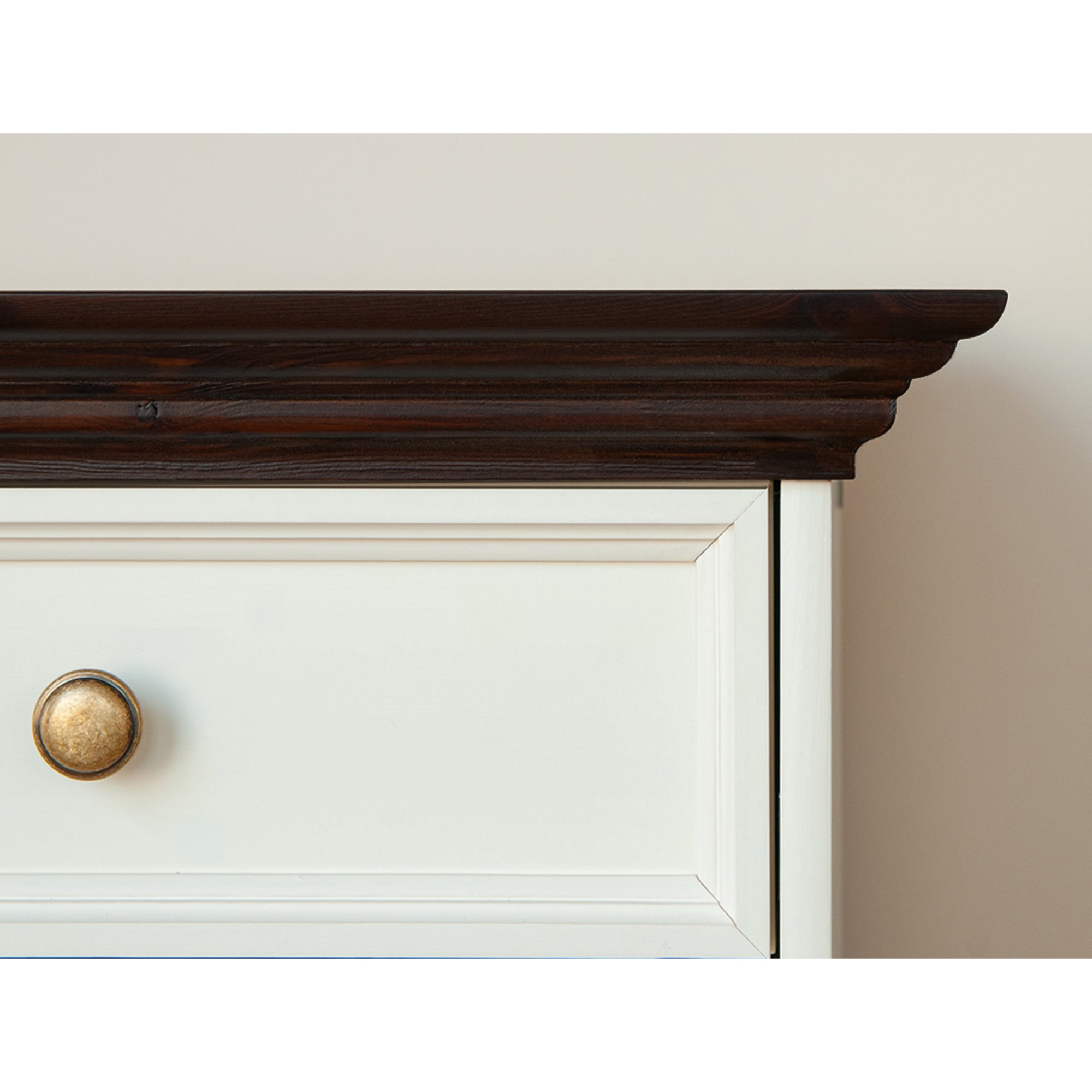Komoda Belluno 111x44 cm, material: masivna borovina