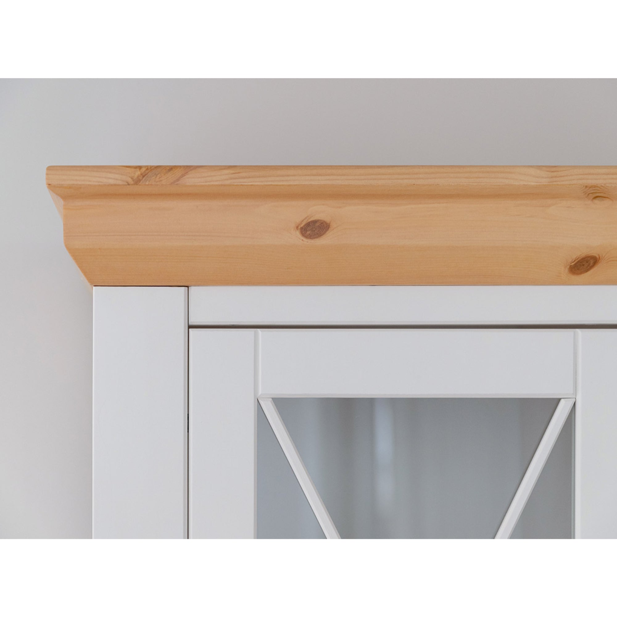 Komoda Marone 131,7x41,2 cm, Material: Masivna borovina
