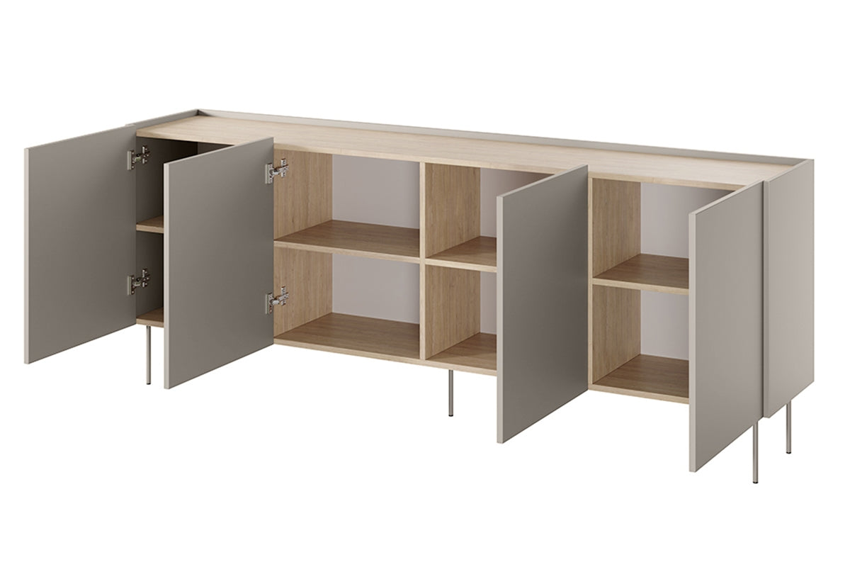 Predalnik Design 220 cm, 4 vrata, Material: MDF 