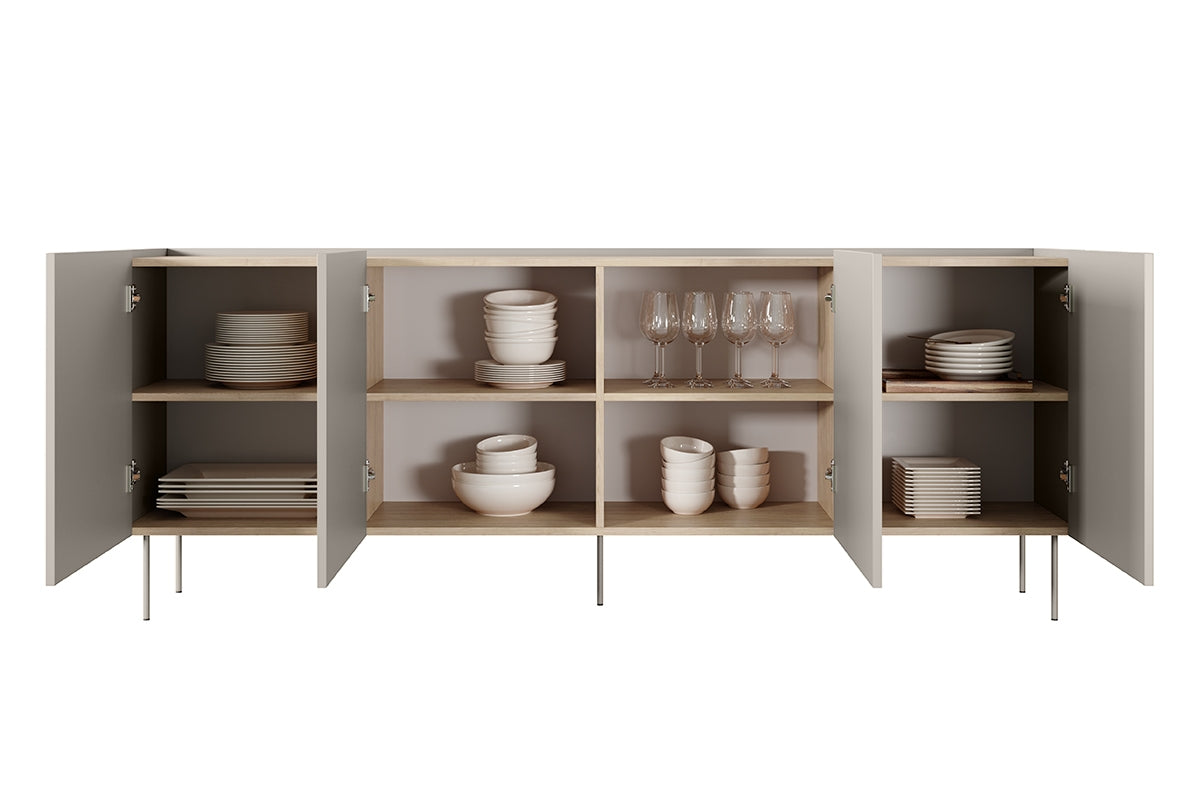 Predalnik Design 220 cm, 4 vrata, Material: MDF 