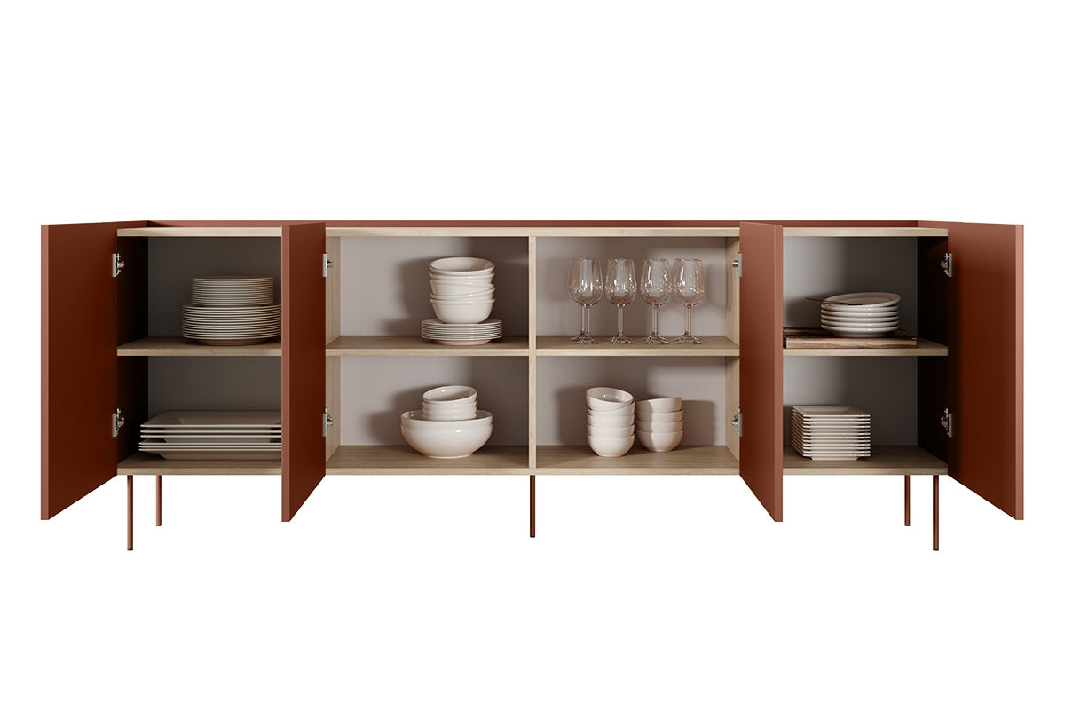 Predalnik Design 220 cm, 4 vrata, Material: MDF 