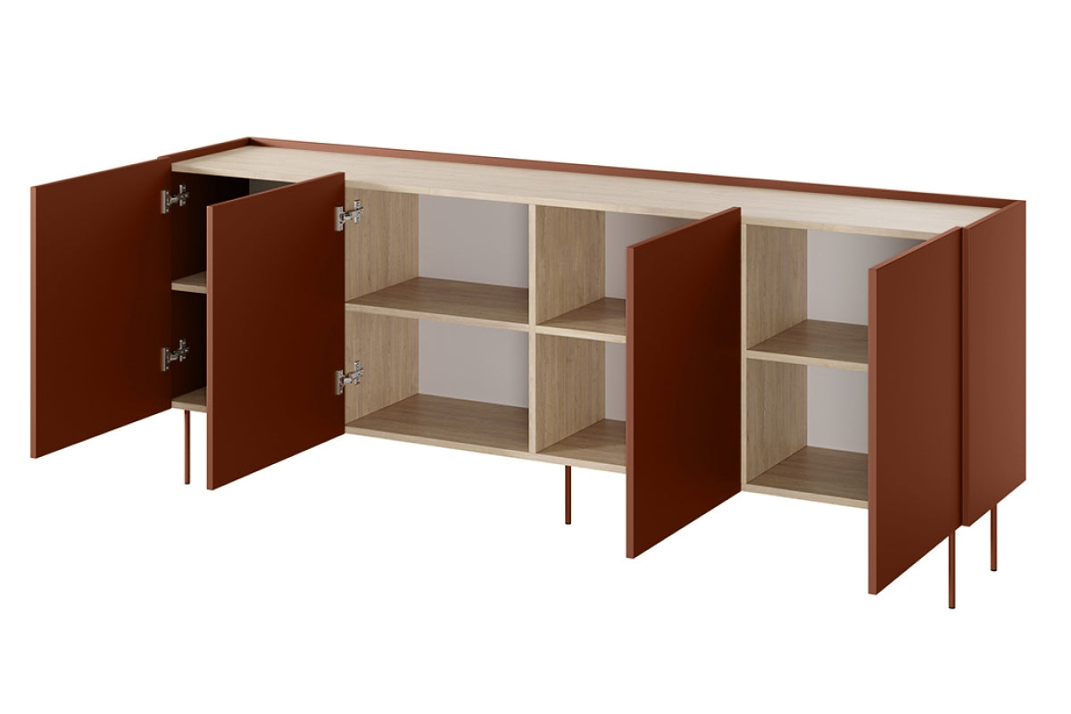 Predalnik Design 220 cm, 4 vrata, Material: MDF 
