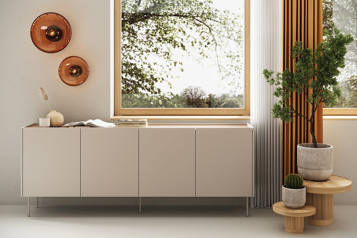 Predalnik Design 220 cm, 4 vrata, Material: MDF 