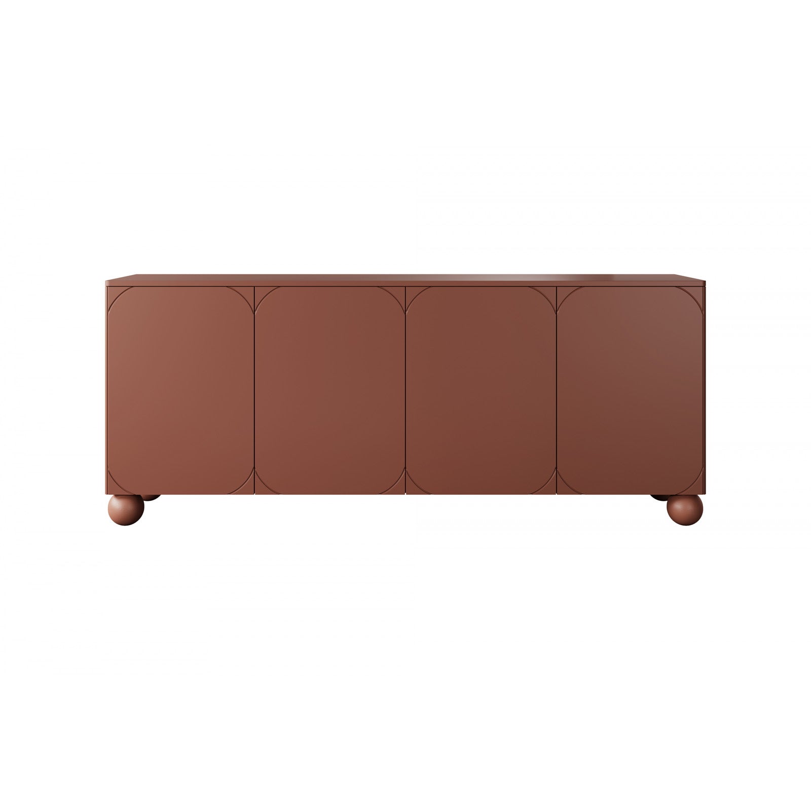 Sonatia komoda 200 cm, 4 vrata, Material: MDF