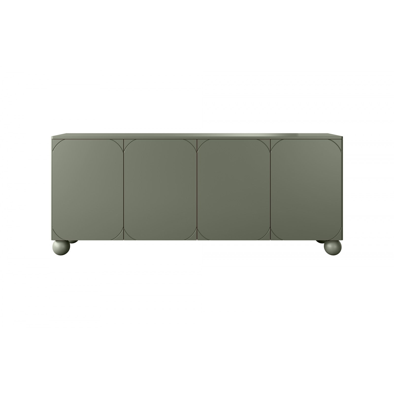 Sonatia komoda 200 cm, 4 vrata, Material: MDF