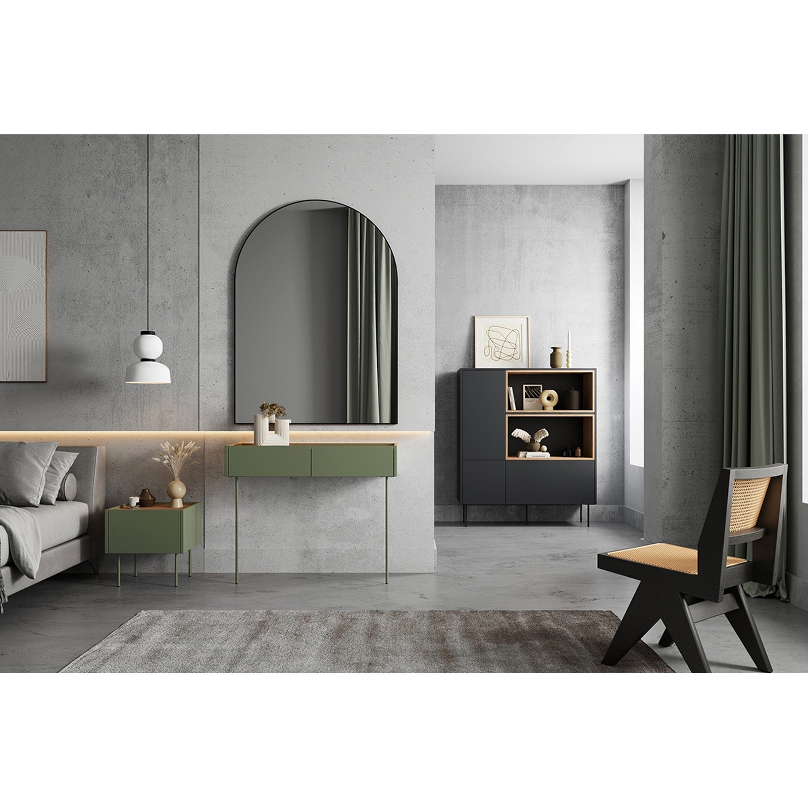 Visoka komoda Design, Material: MDF 