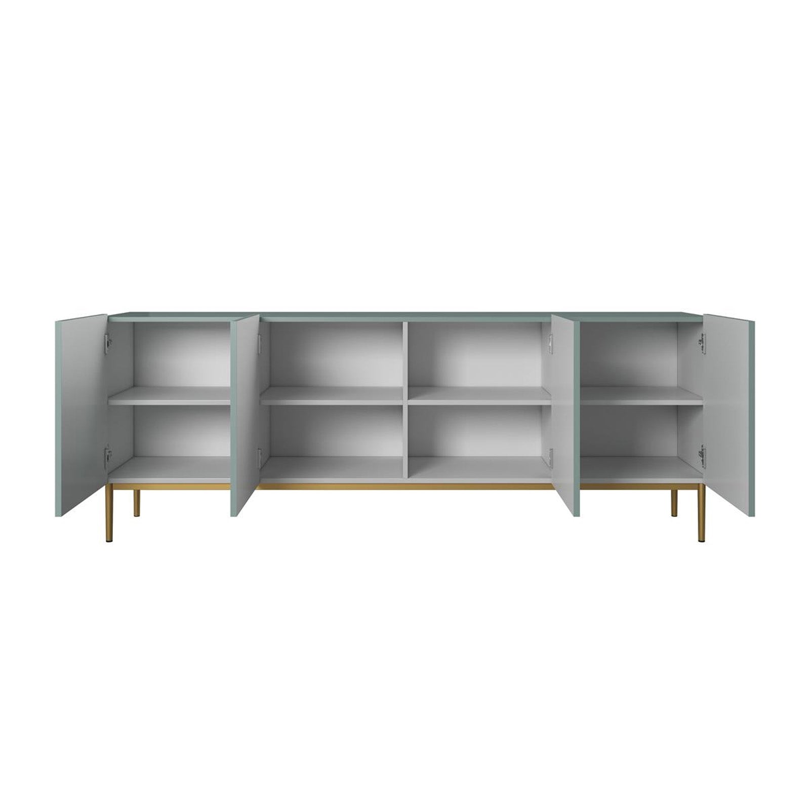 Predalnik Nicole 200 cm, 4 vrata, Material: MDF 