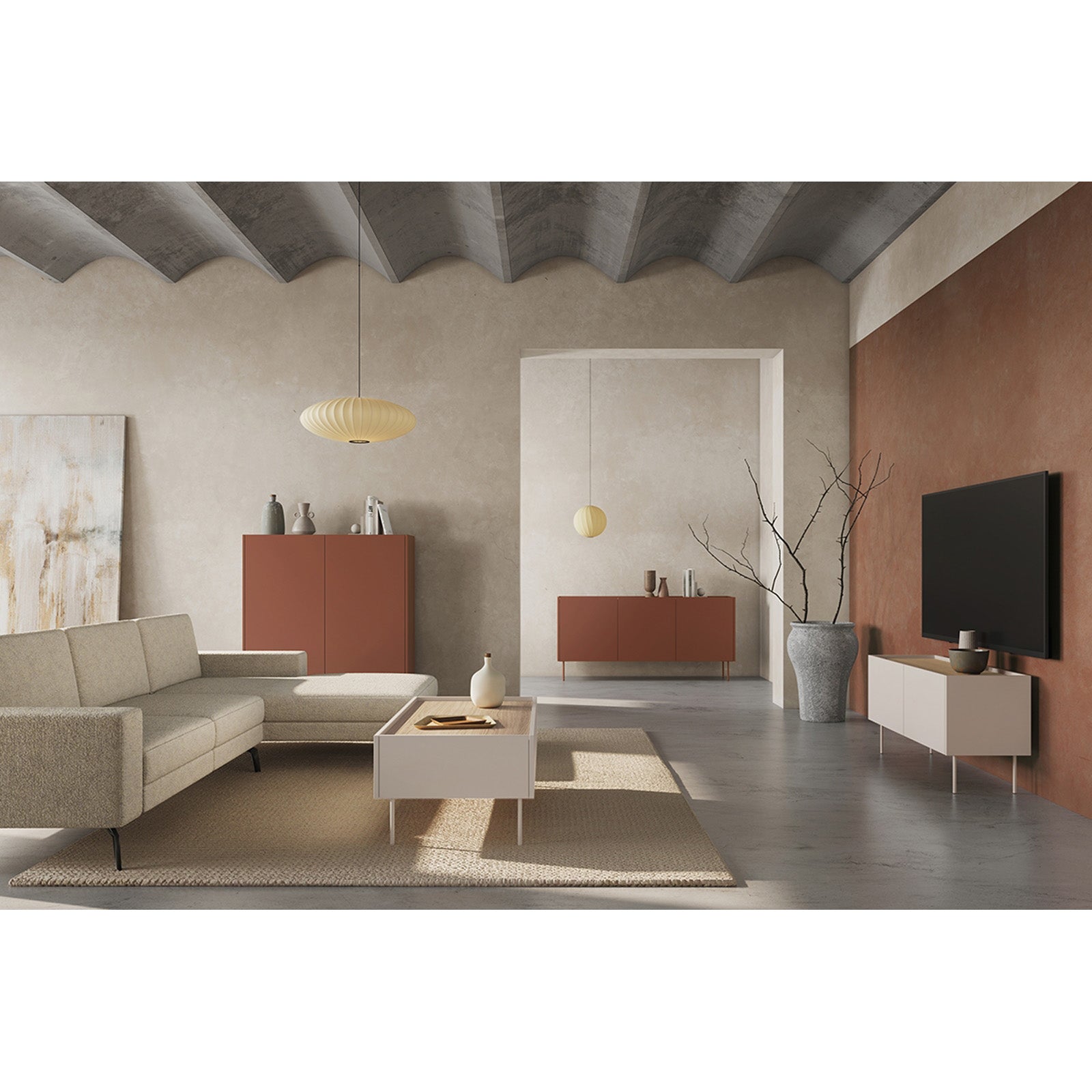 Dizajnerska komoda, Material: MDF 