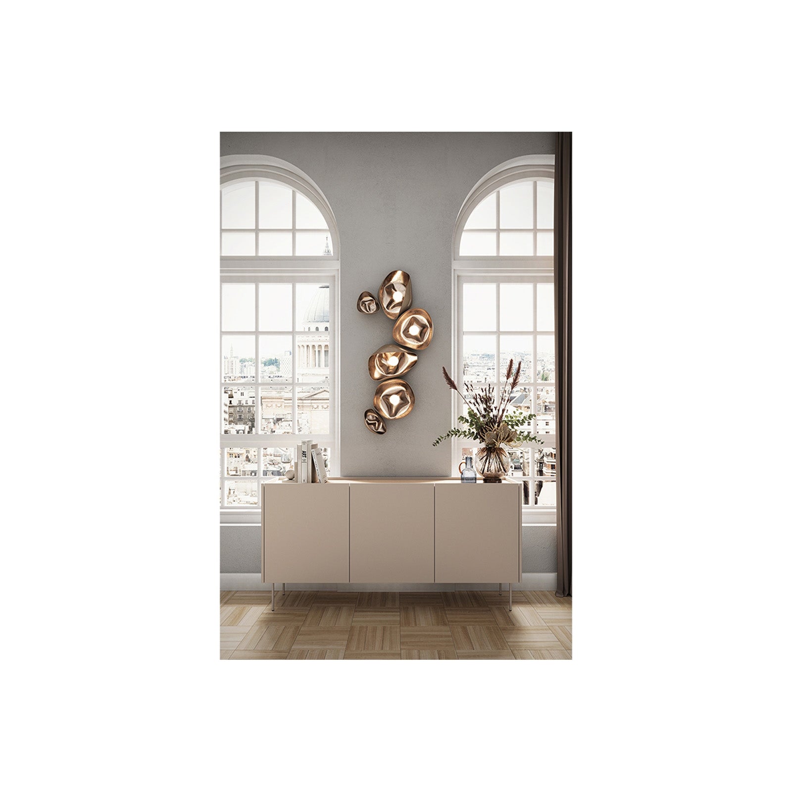 Dizajnerska komoda, Material: MDF 