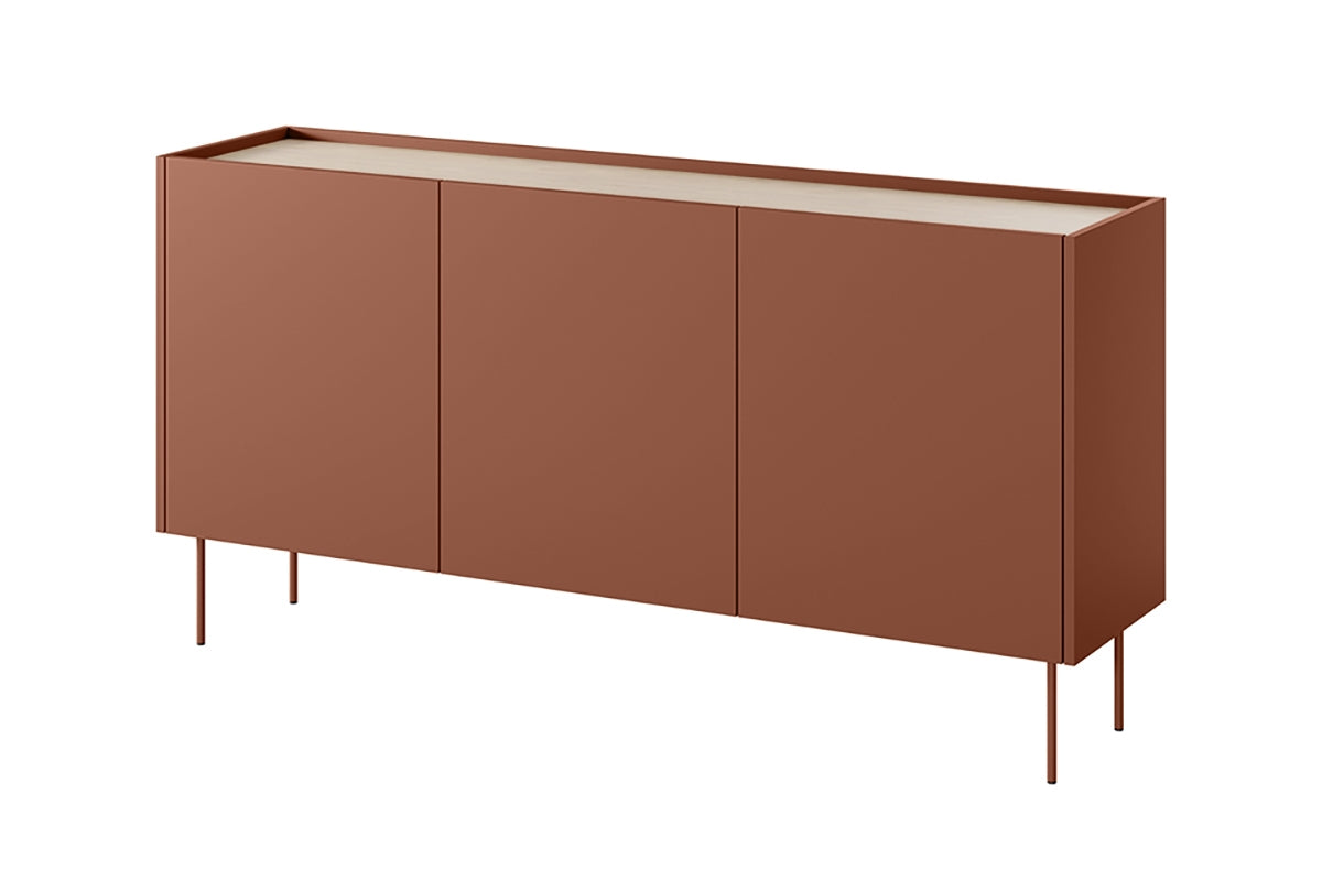 Dizajnerska komoda 170 cm, 3 vrata in 2 predala, Material: MDF