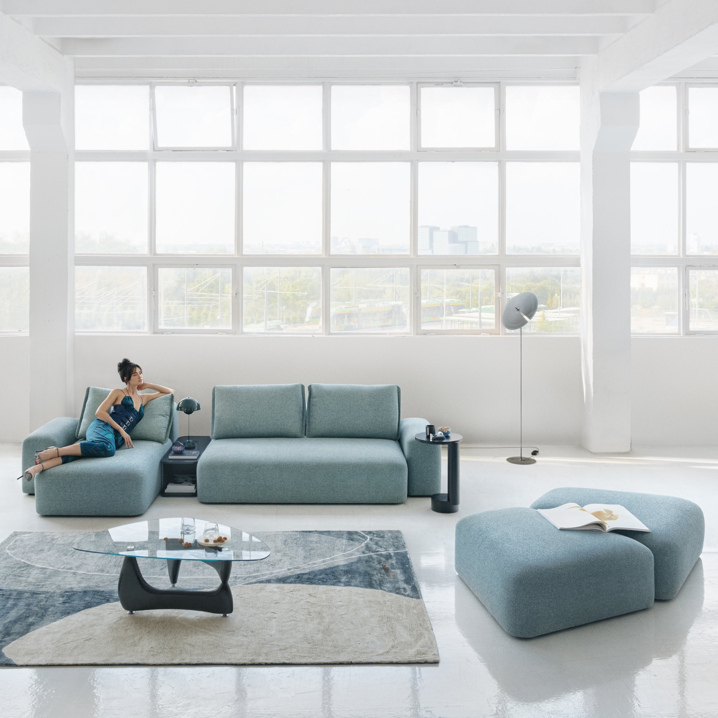 Modularni komplet Dune, Material: Možnost izbire