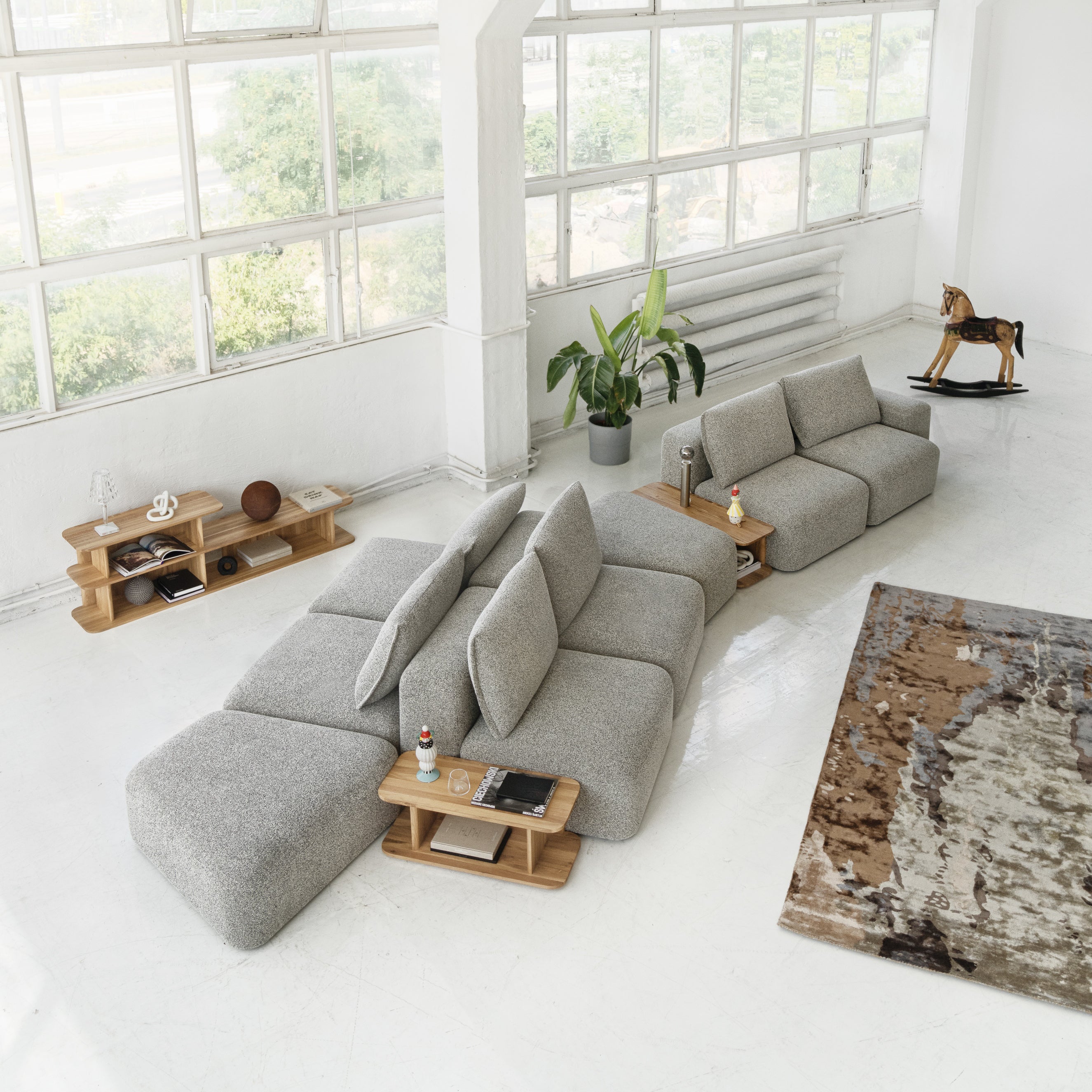 Modularni komplet Dune, Material: Možnost izbire