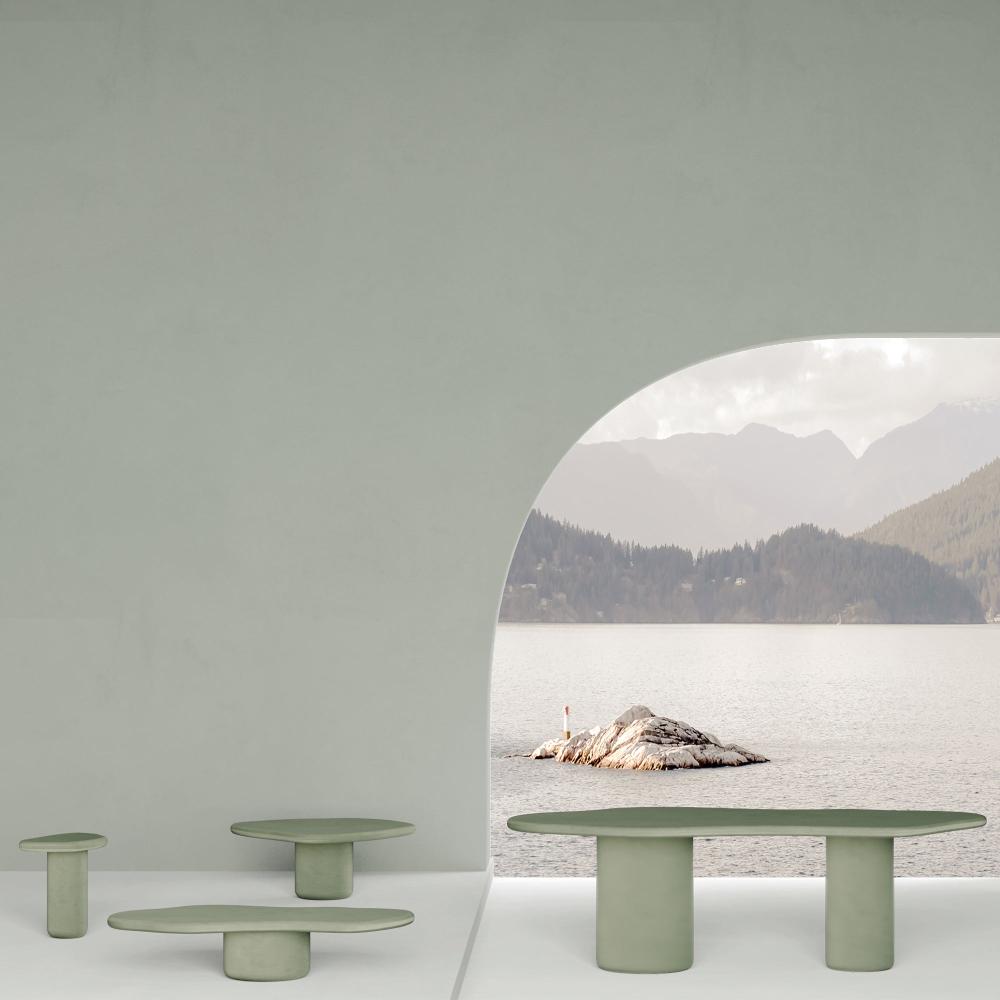 Laini zunanja jedilna miza