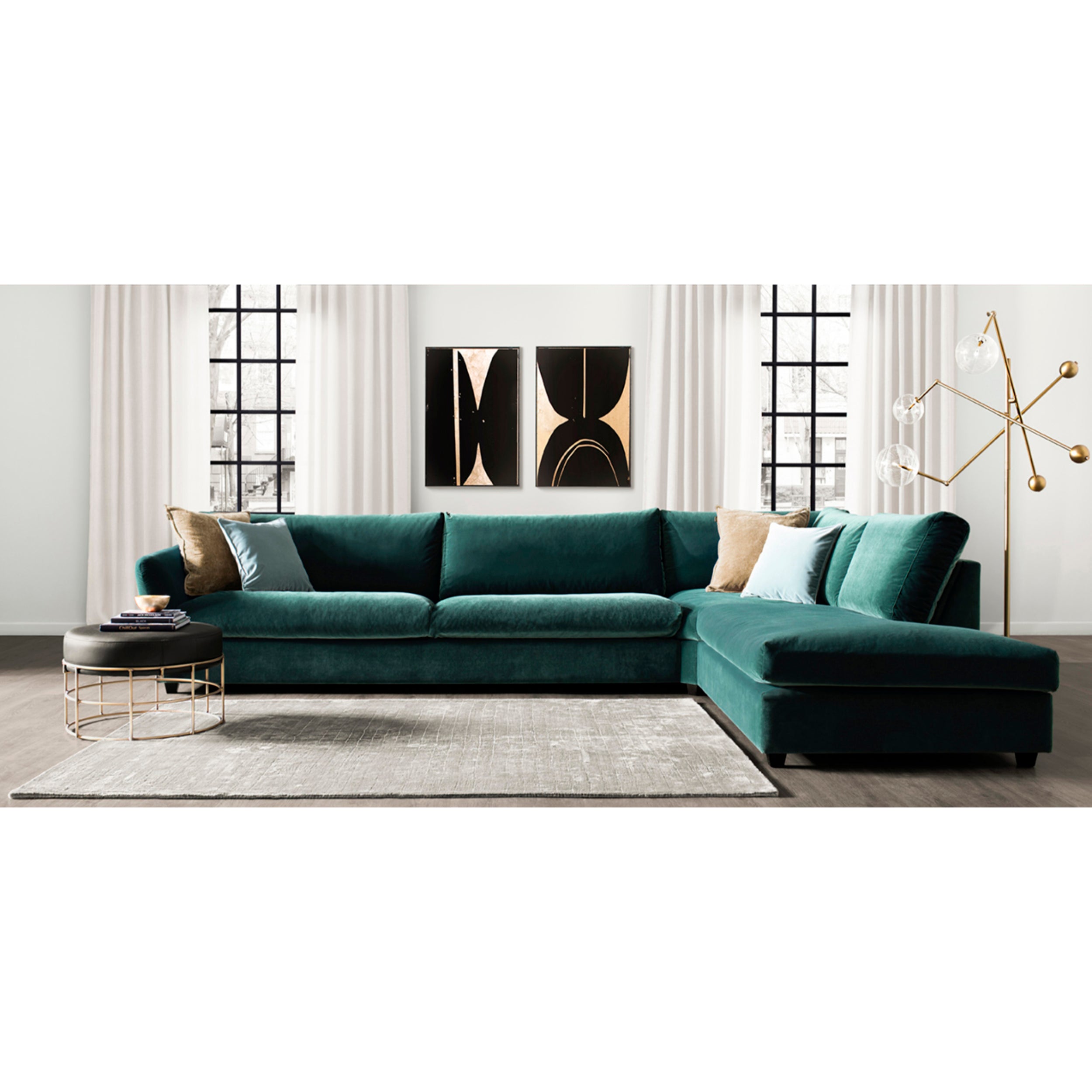 Modularni komplet Latifa, Material: Izbira materialov