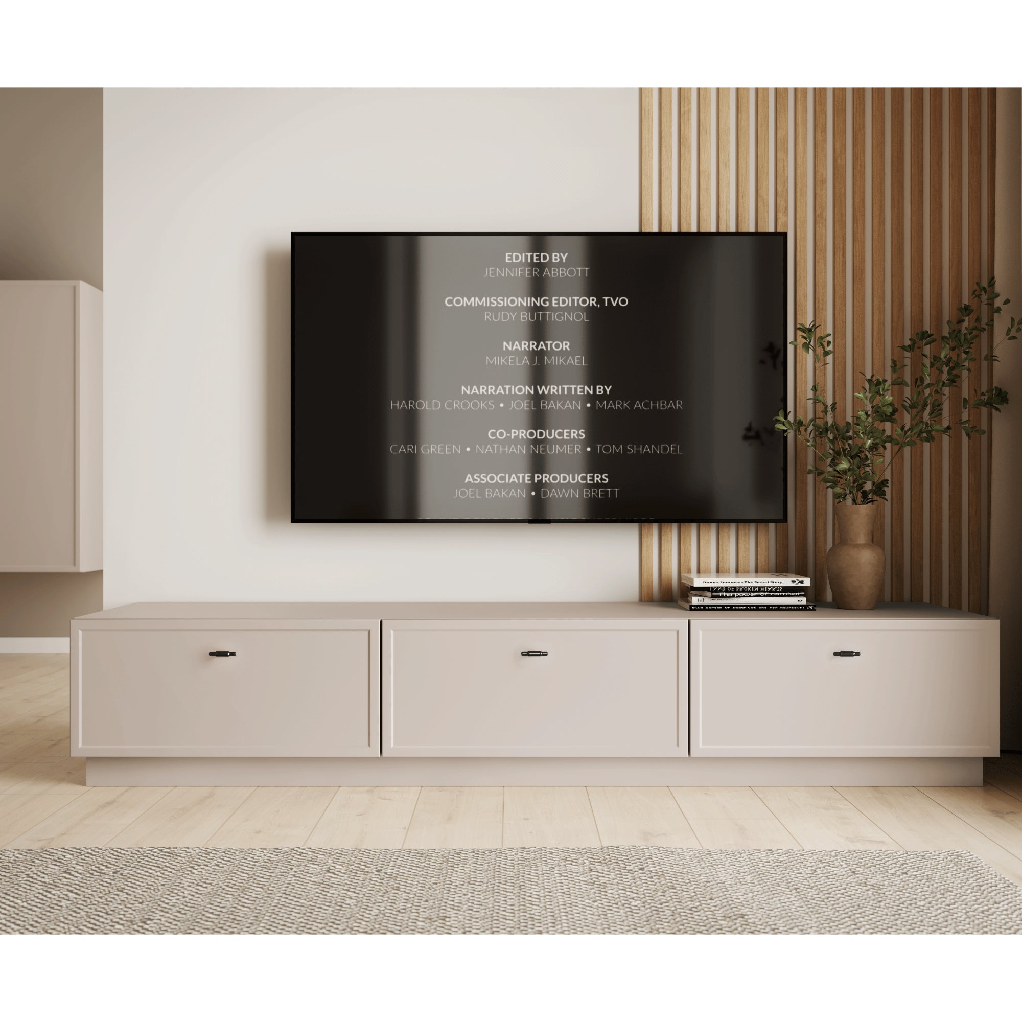 TV komoda Lorini 200cm, material: MDF