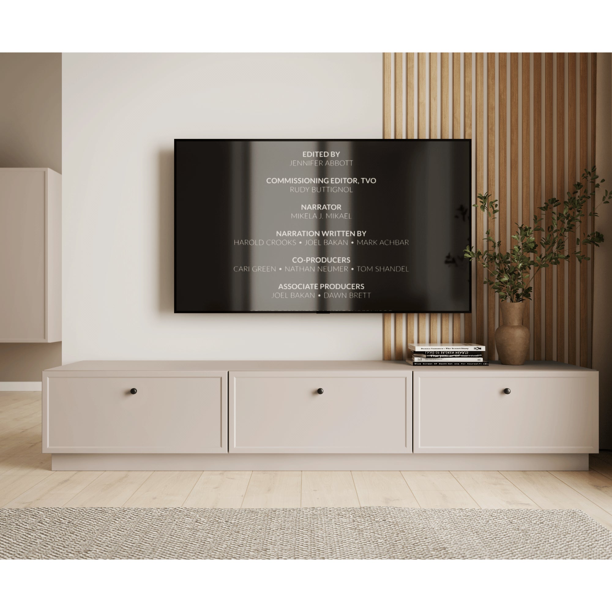 TV komoda Lorini 200cm, material: MDF