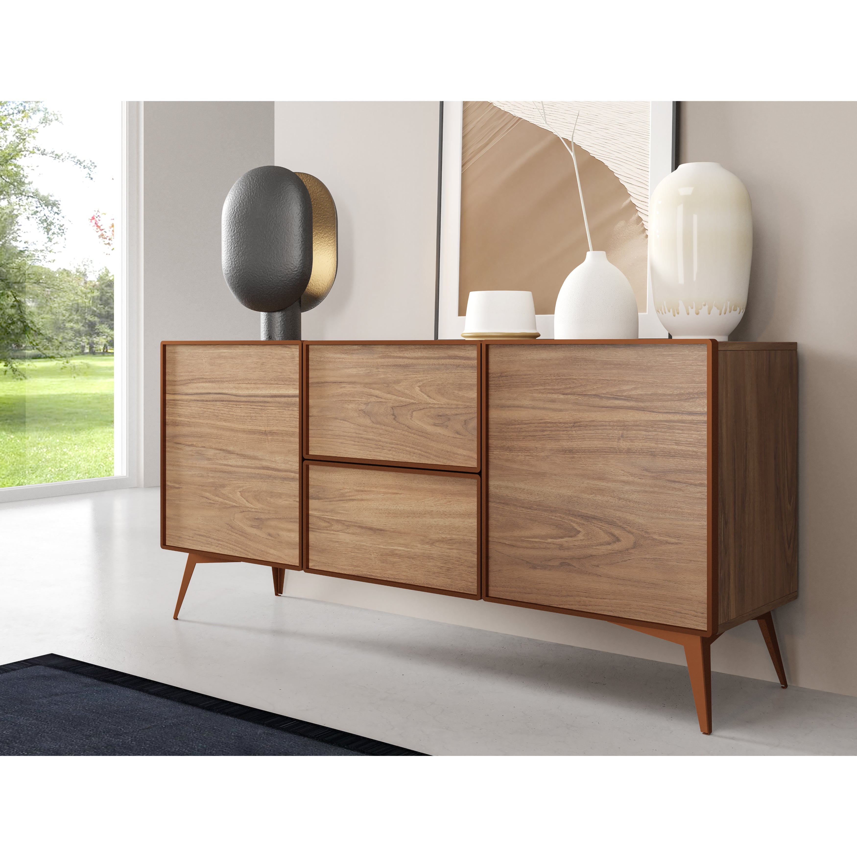 Mavero komoda 164,5x42cm, Material: Izbira materiala