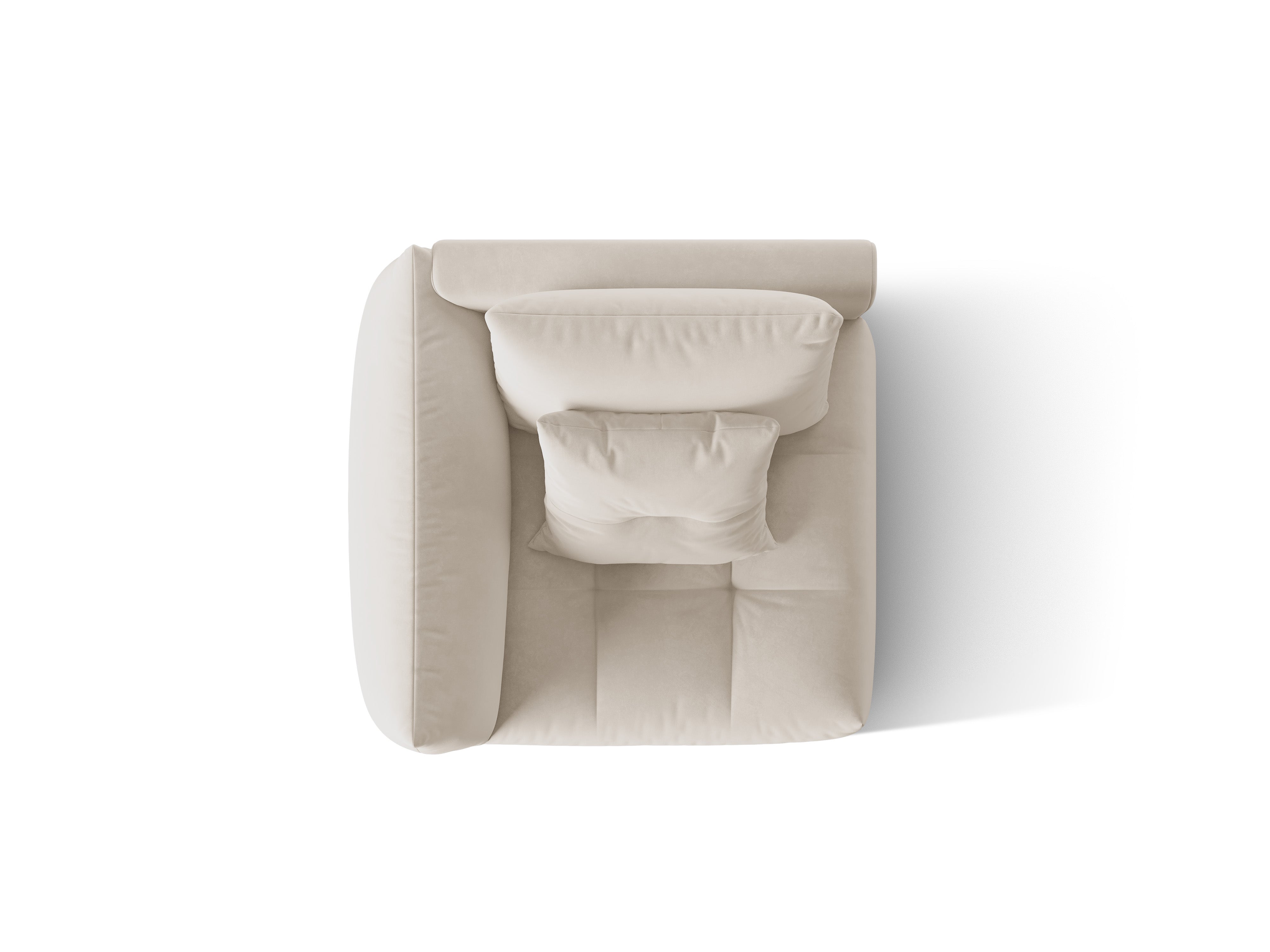 Modul Bloom, 106x116cm, Material: žamet