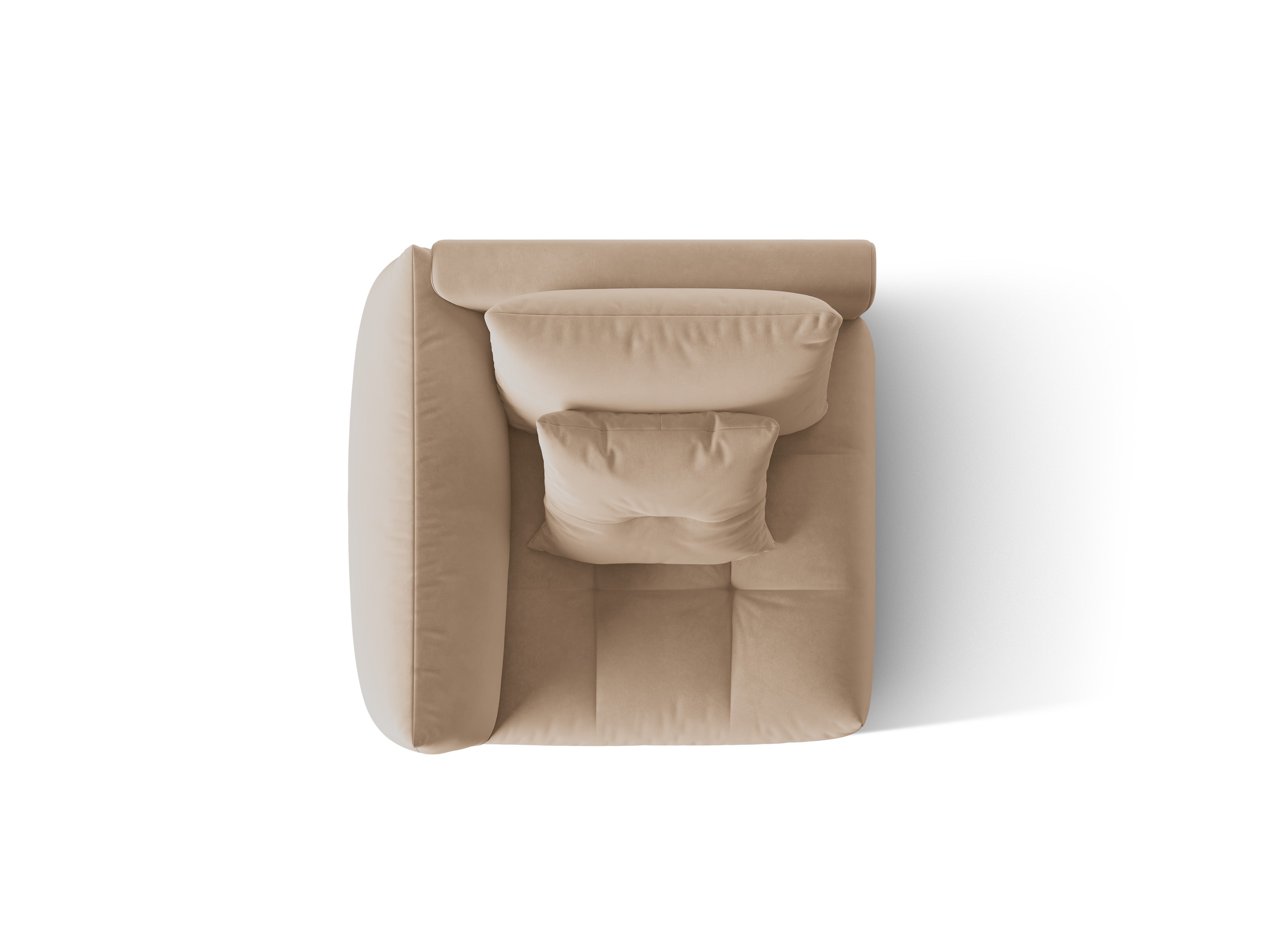 Modul Bloom, 106x116cm, Material: žamet