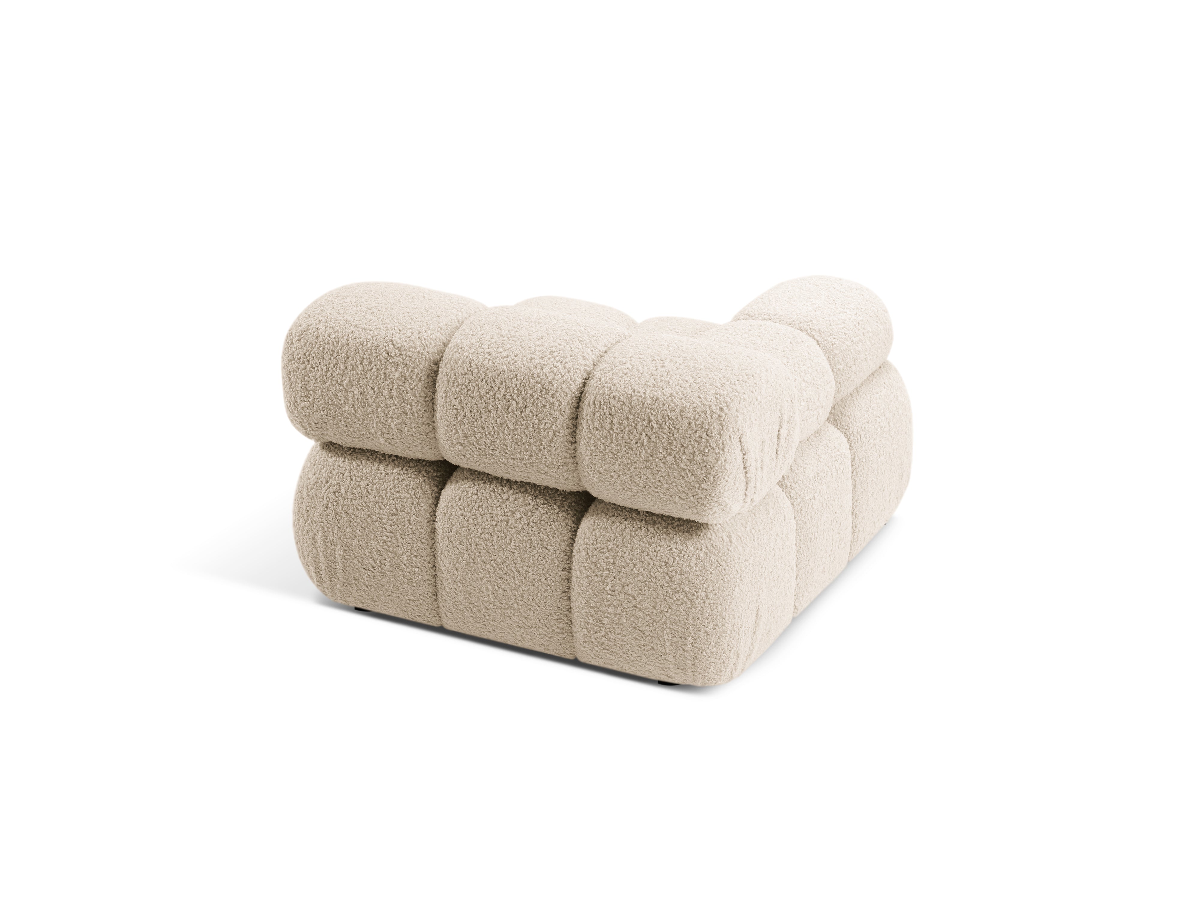 Bellis modul z naslonom za roke 94x94cm, material: bukle