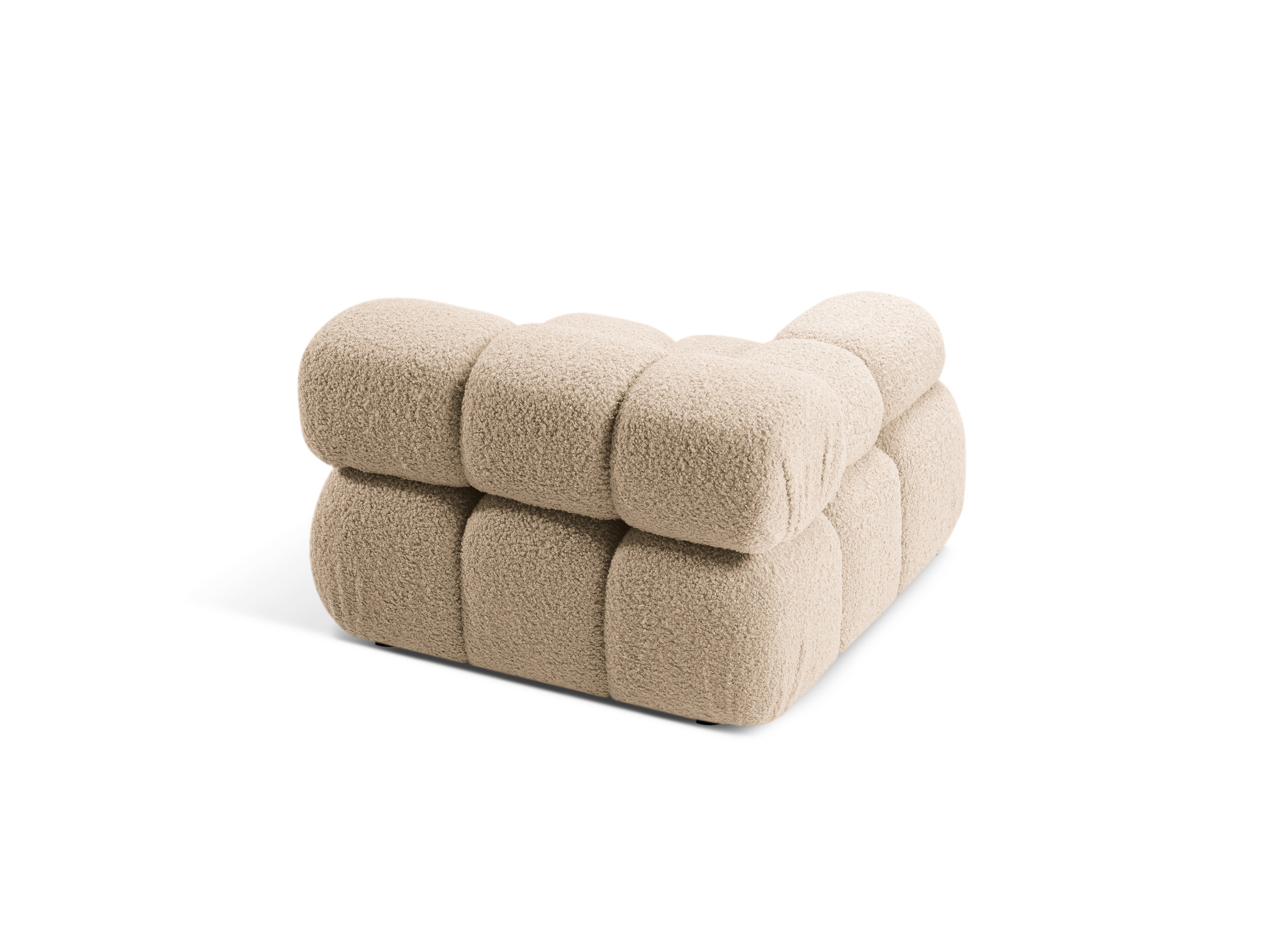 Bellis modul z naslonom za roke 94x94cm, material: bukle