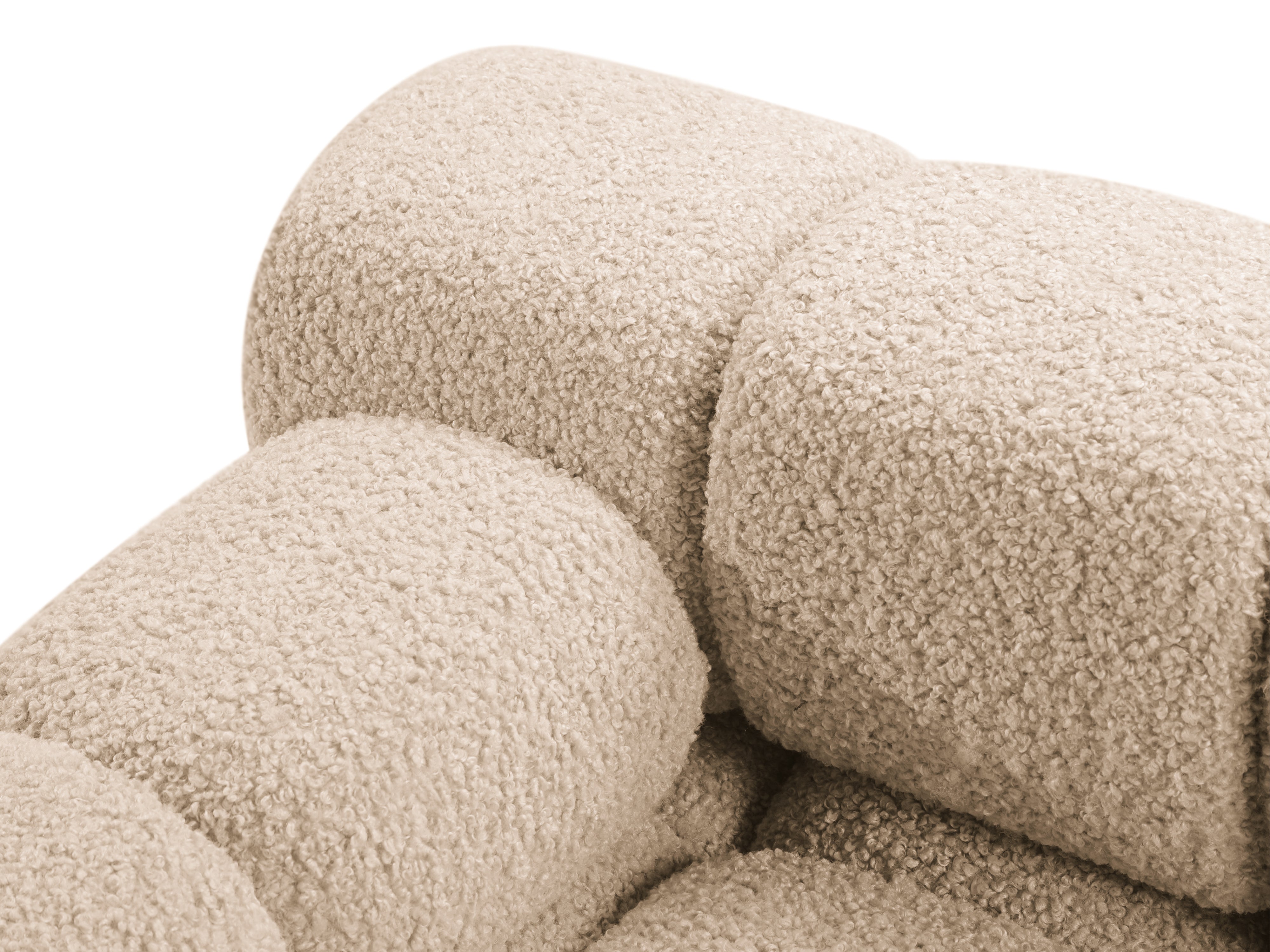 Bellis modul z naslonom za roke 94x94cm, material: bukle