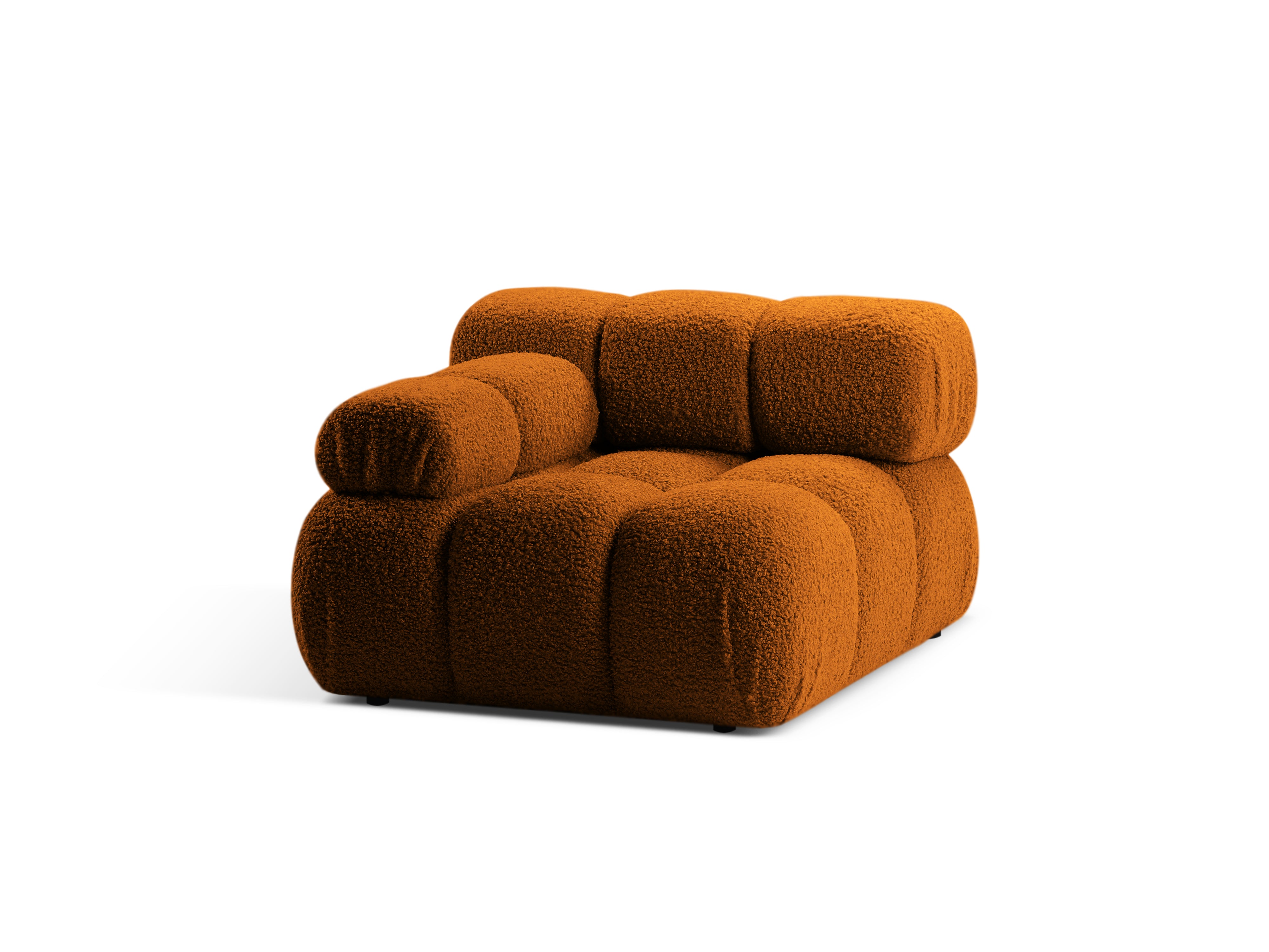 Bellis modul z naslonom za roke 94x94cm, material: bukle