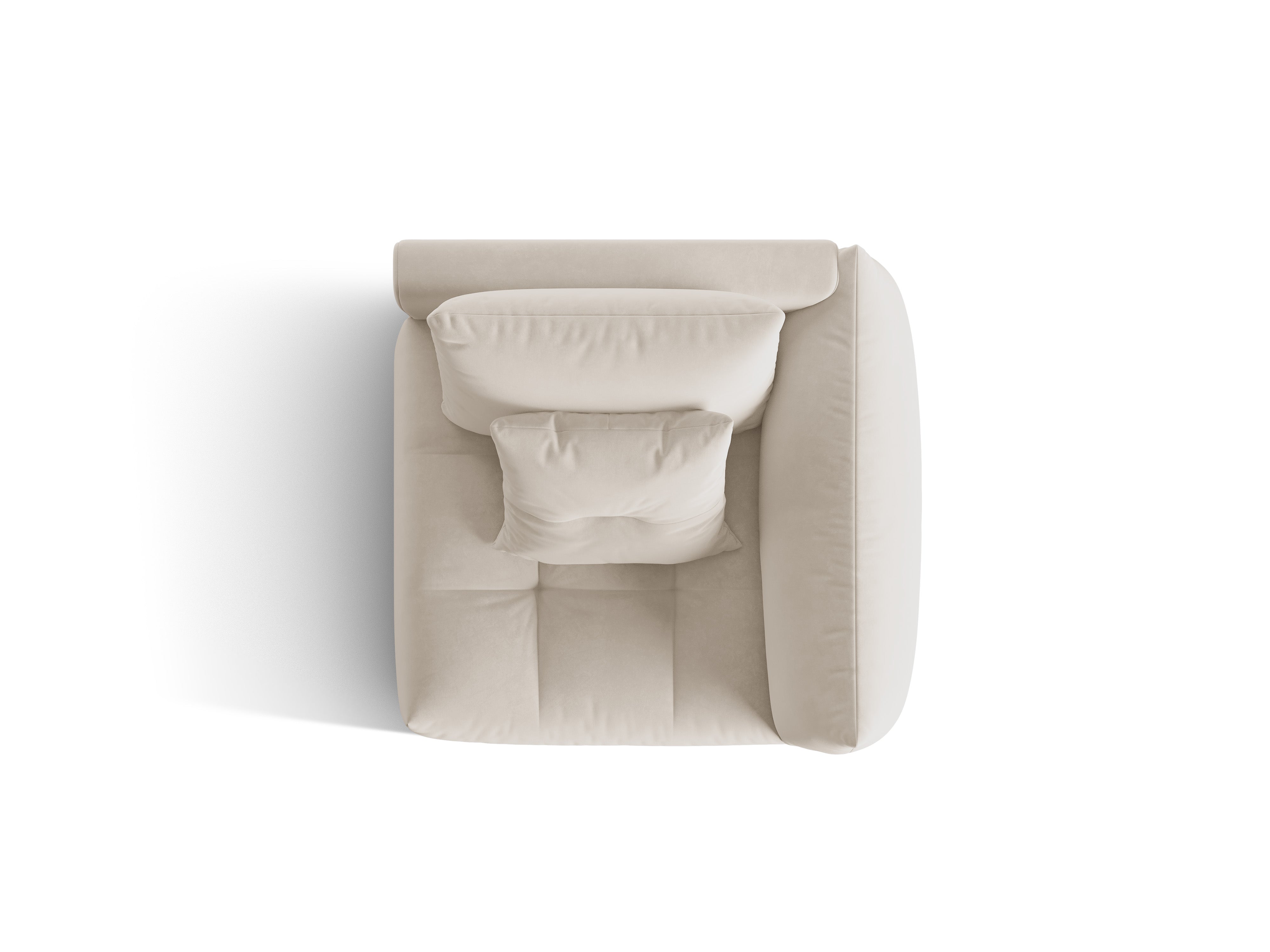 Modul Bloom, 106x116cm, Material: žamet