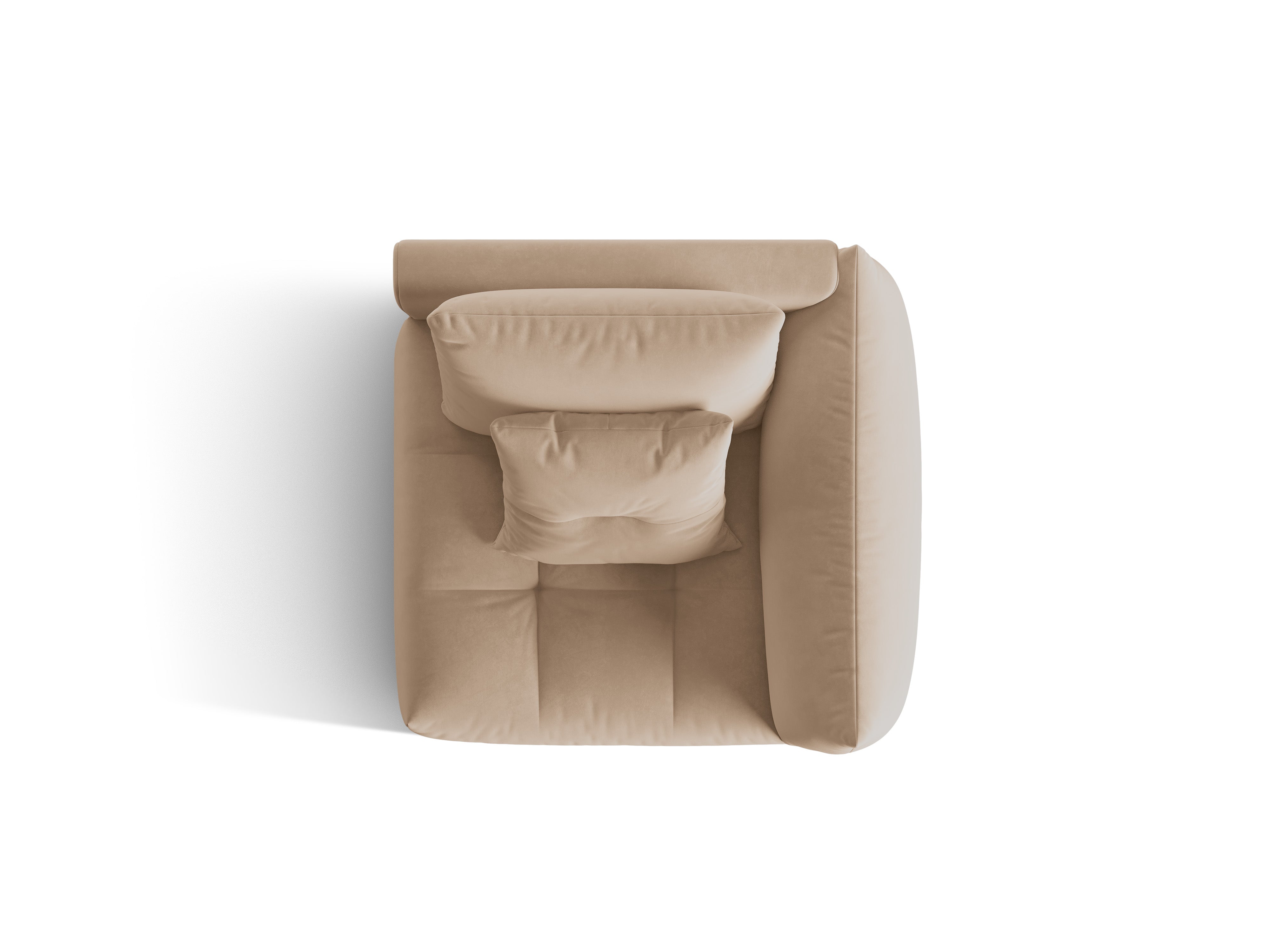 Modul Bloom, 106x116cm, Material: žamet