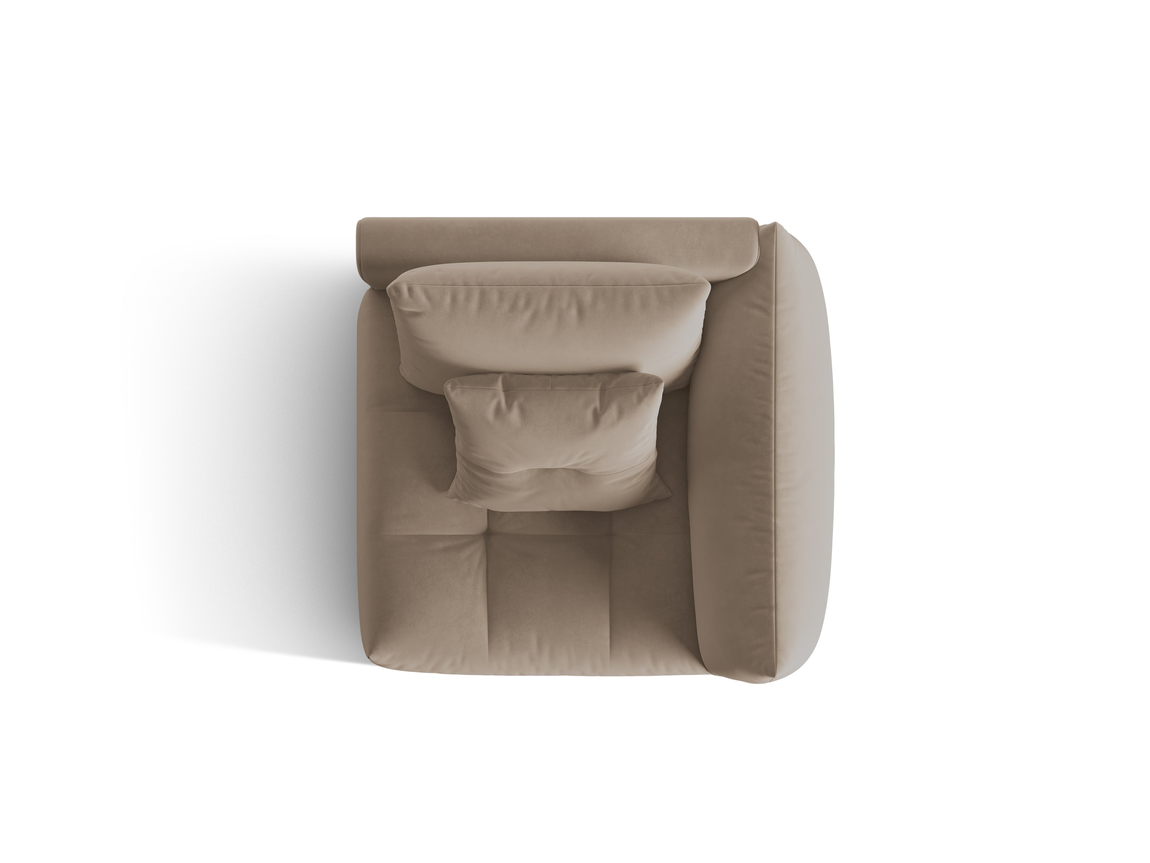 Modul Bloom, 106x116cm, Material: žamet