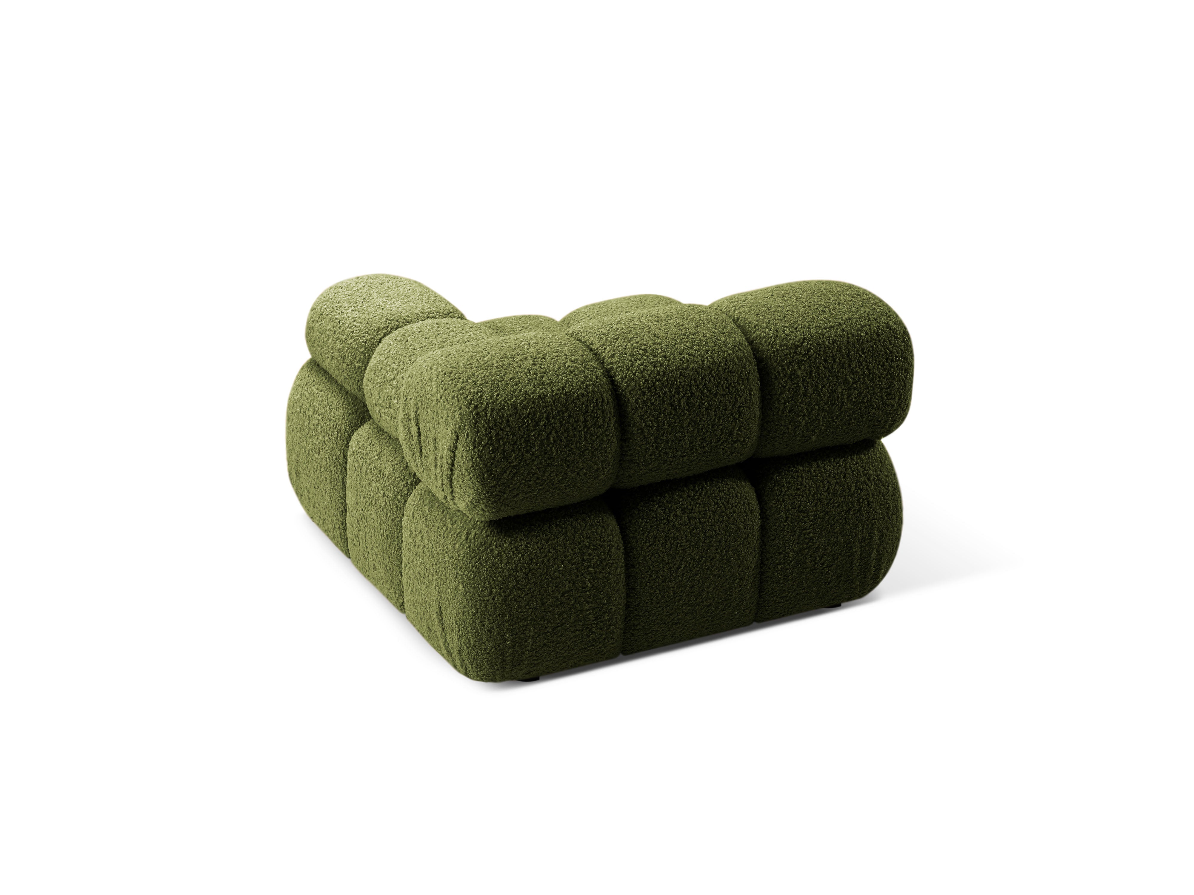 Bellis modul z naslonom za roke 94x94cm, material: bukle